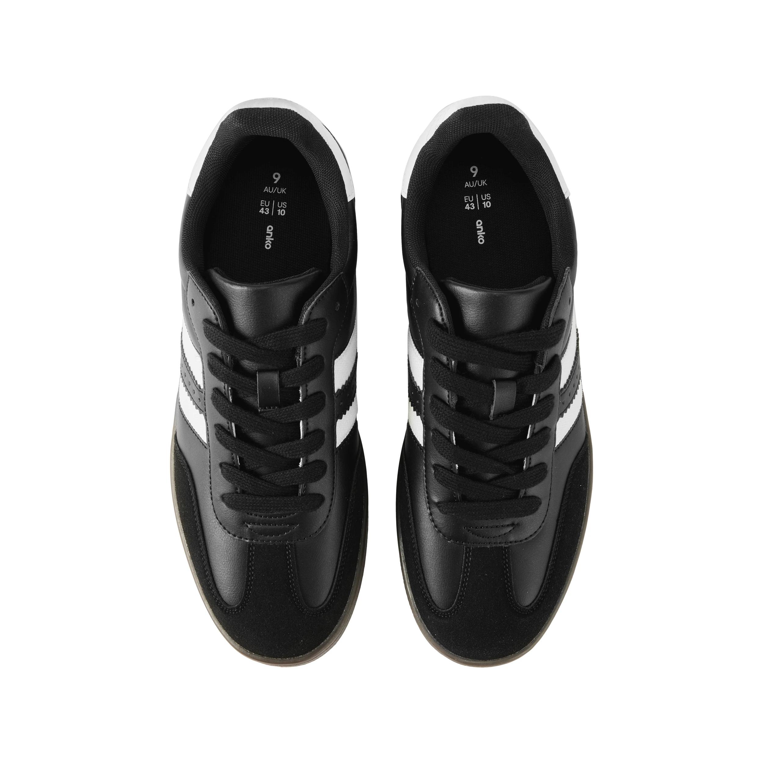 3 Casual Retro Sneakers BLACK, 3 of 5