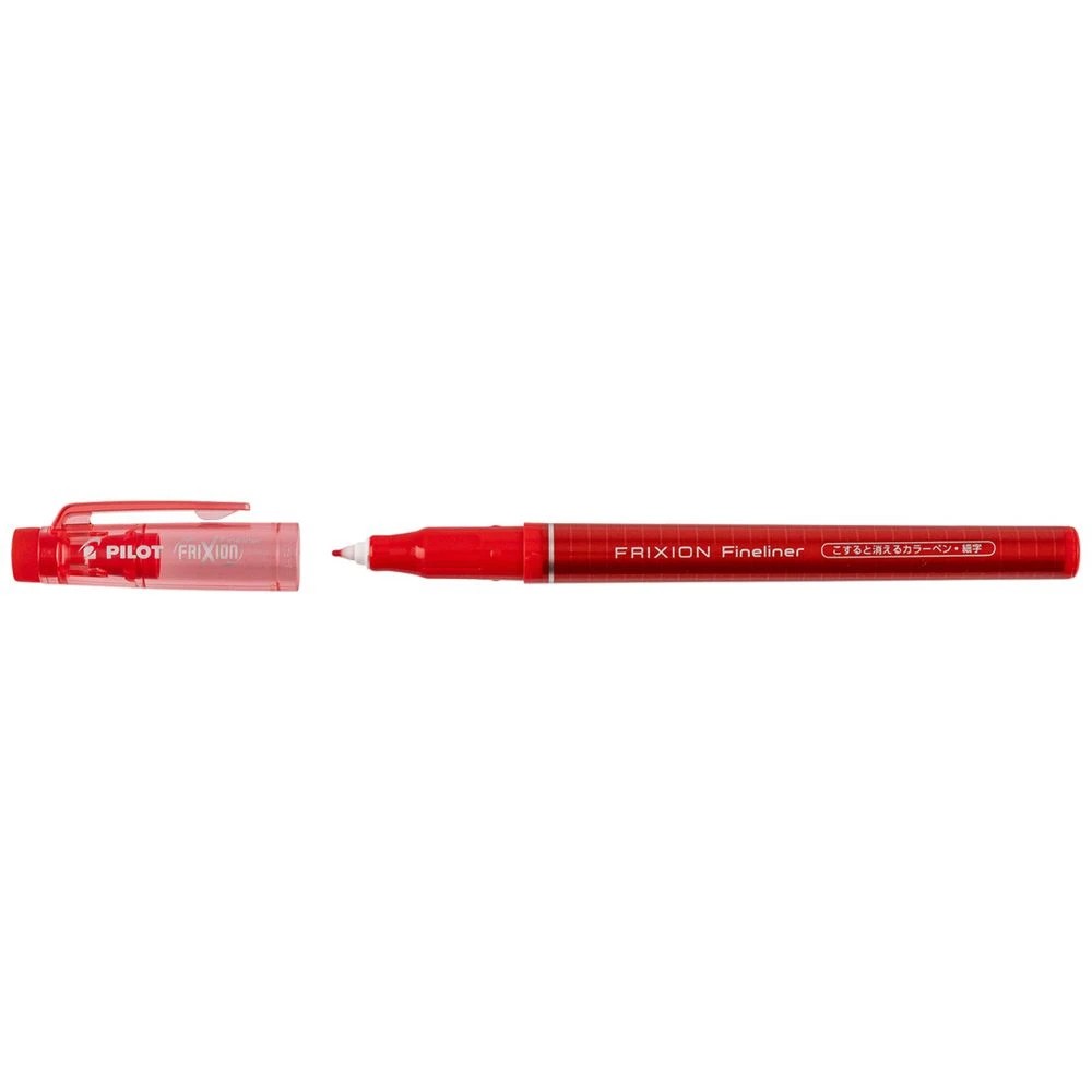 3 PILOT FriXion Fineliner Pen 0.45mm Red, 3 of 6