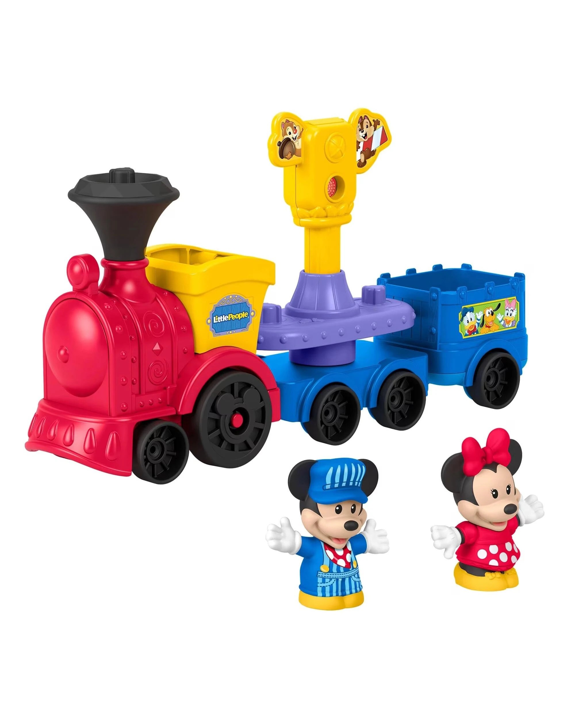 1 Fisher-Price Little People Disney Jr Mickey and Minnie Musical Train, 1 of 6