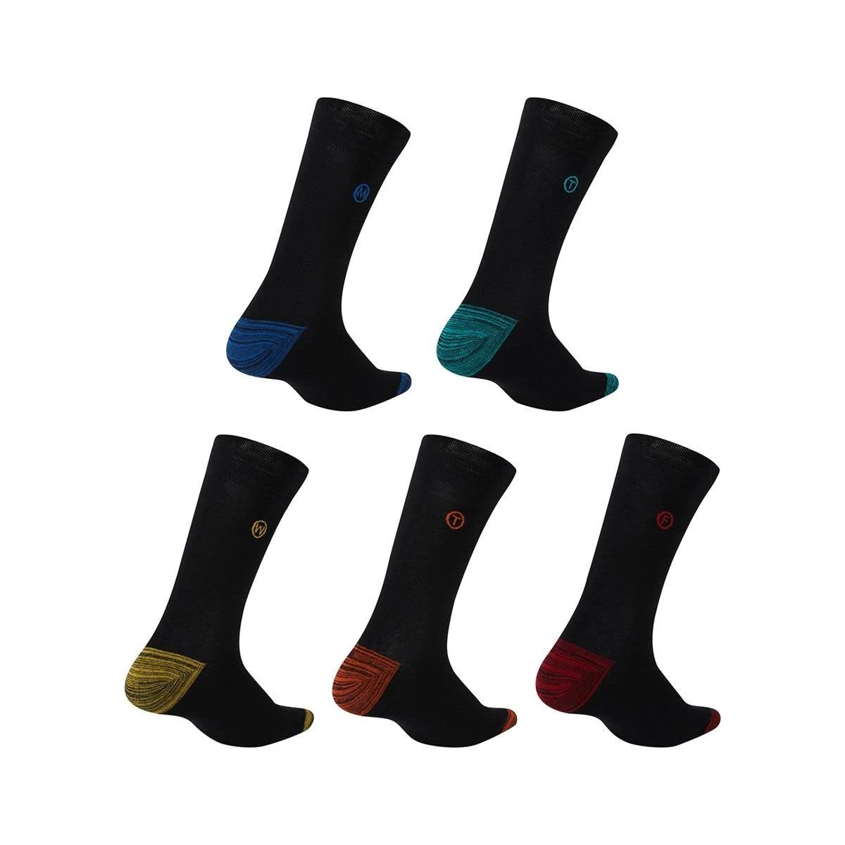 2 5 Pack Business Socks DAYS ICON BLACK, 2 of 3
