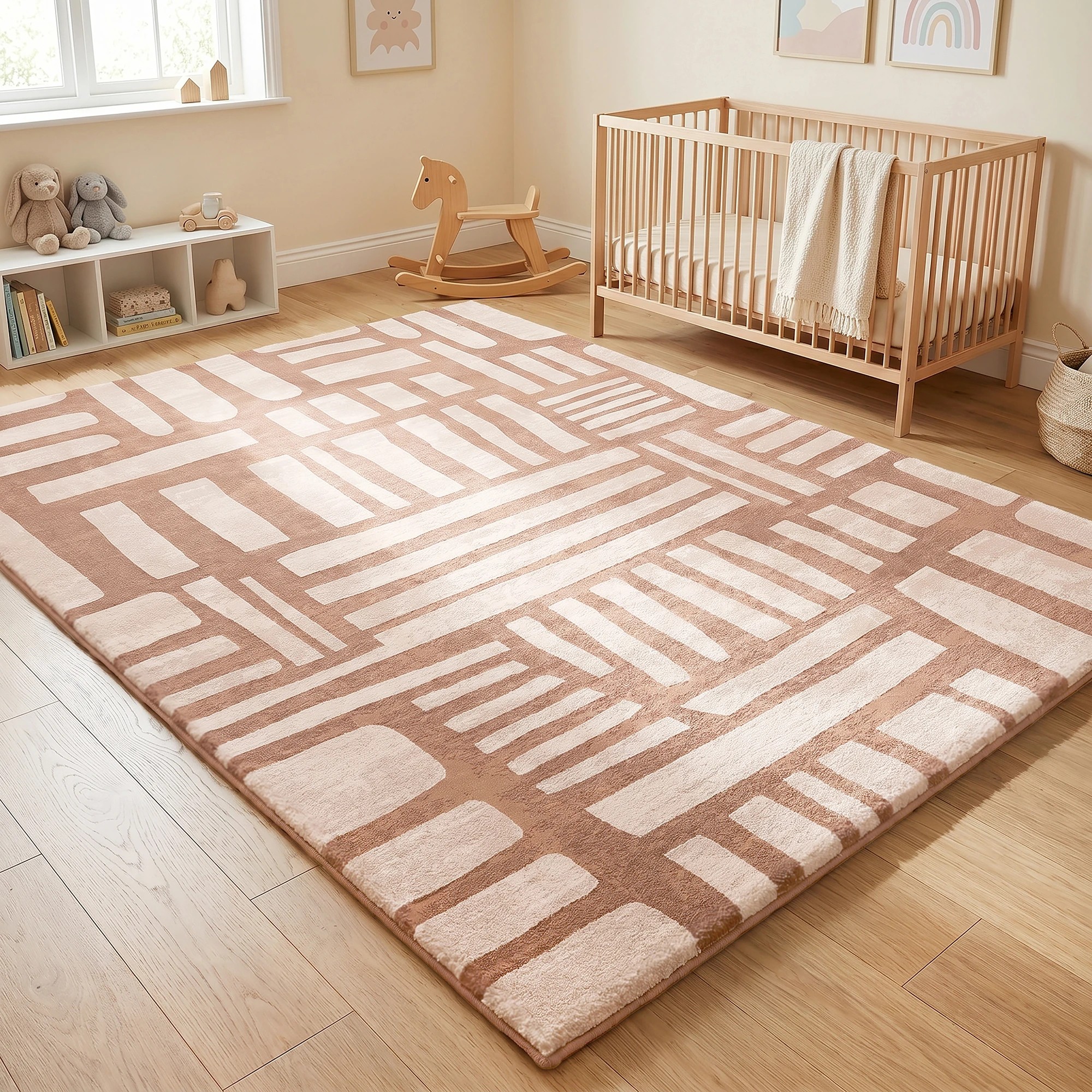 2 Common Ground Rugs Kumo Comfort Mat Wila 160x100cm - Small Floor Rug - Brown, 2 of 8