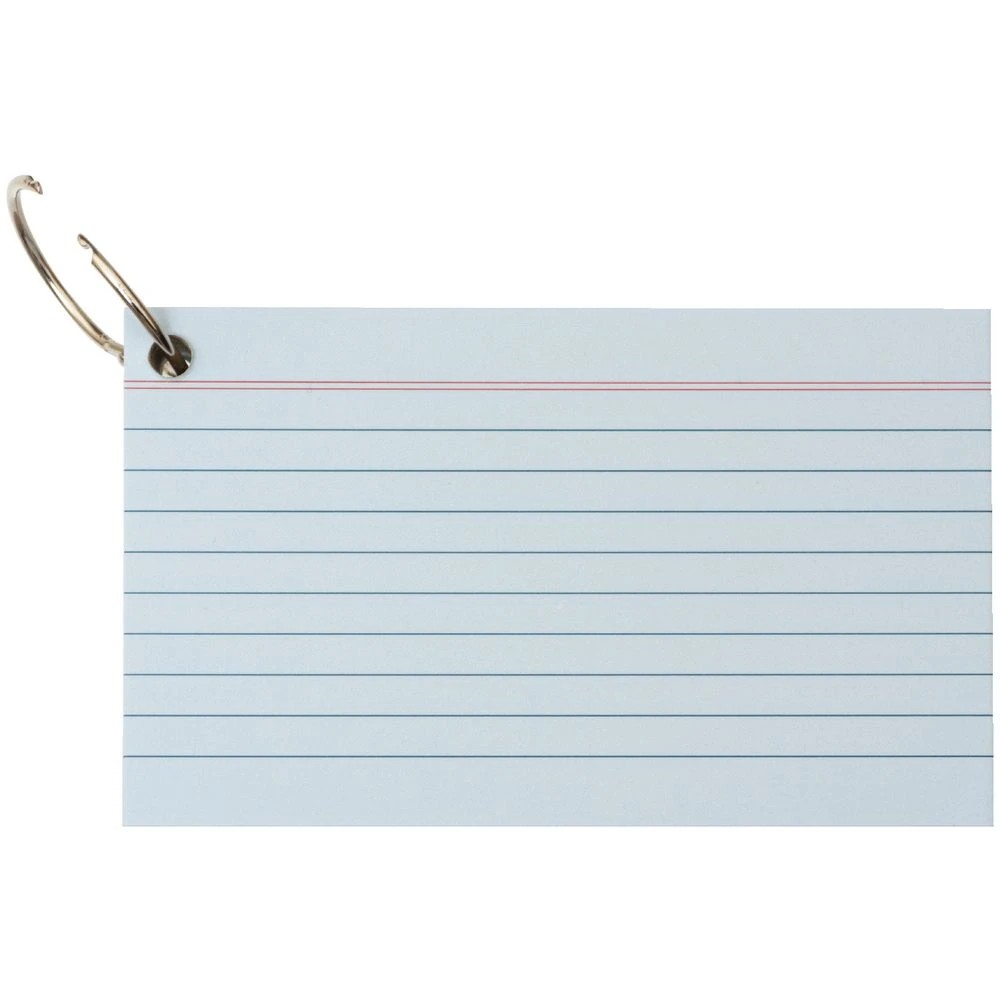 7 Studymate Study Cards Pastel Blue 50 Sheets, 7 of 9