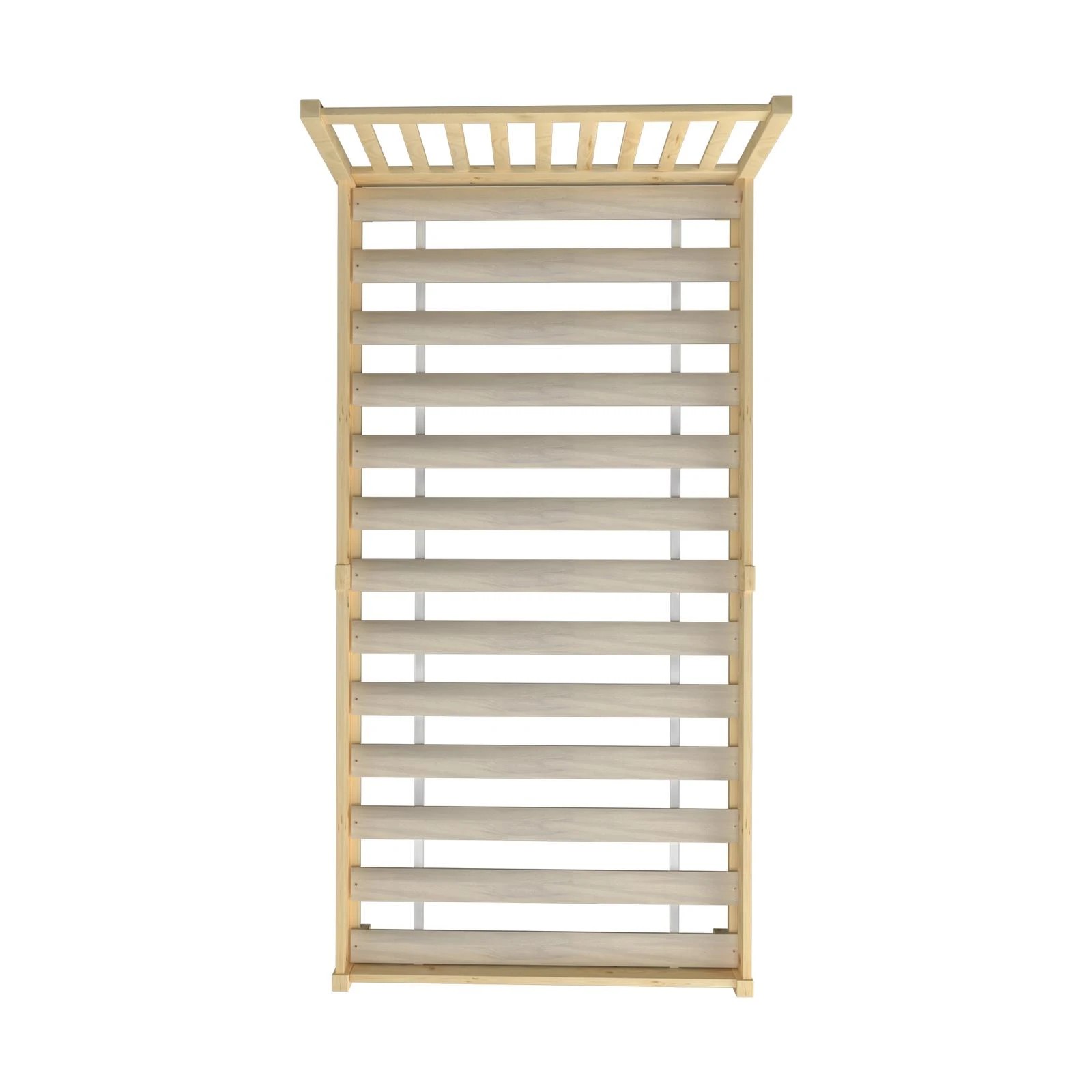 6 Oikiture Bed Frame King Single Size Wood Timber Base Platform Headboard
 - Natural, 6 of 10