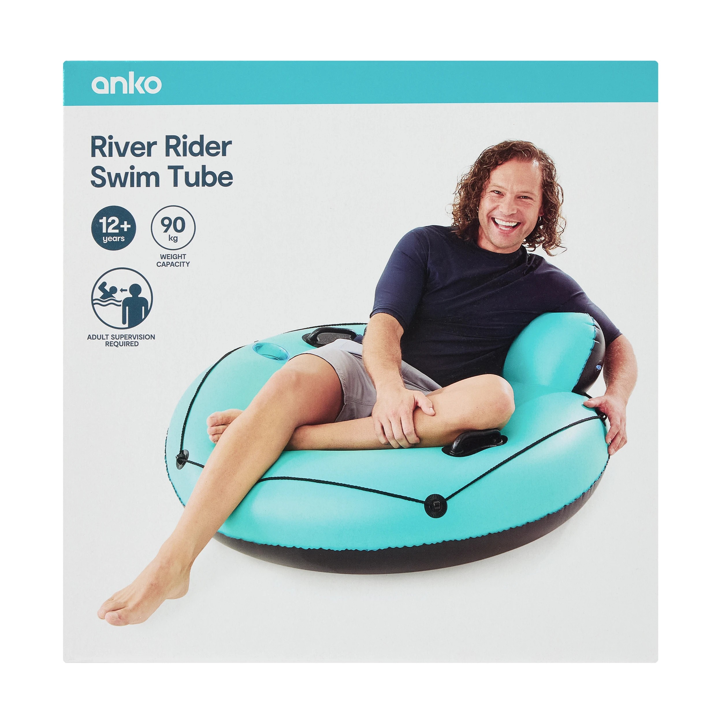 9 Inflatable River Rider Swim Tube, 9 of 10