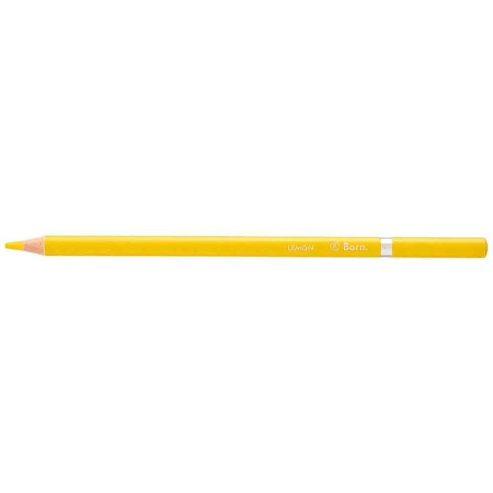 1 Born Premium Colour Pencil Lemon, 1 of 3
