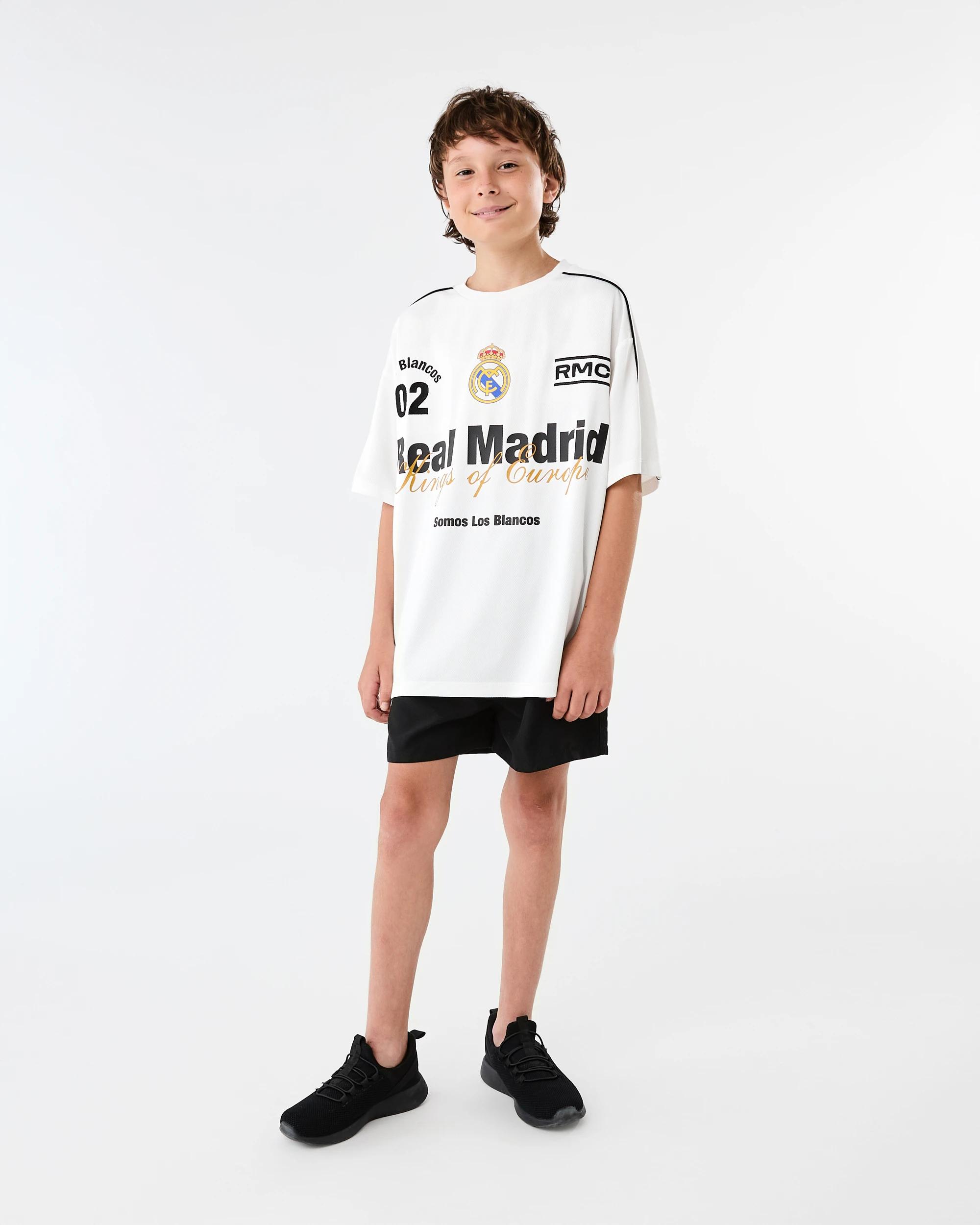 8 Real Madrid Youth T-shirt White, 8 of 10