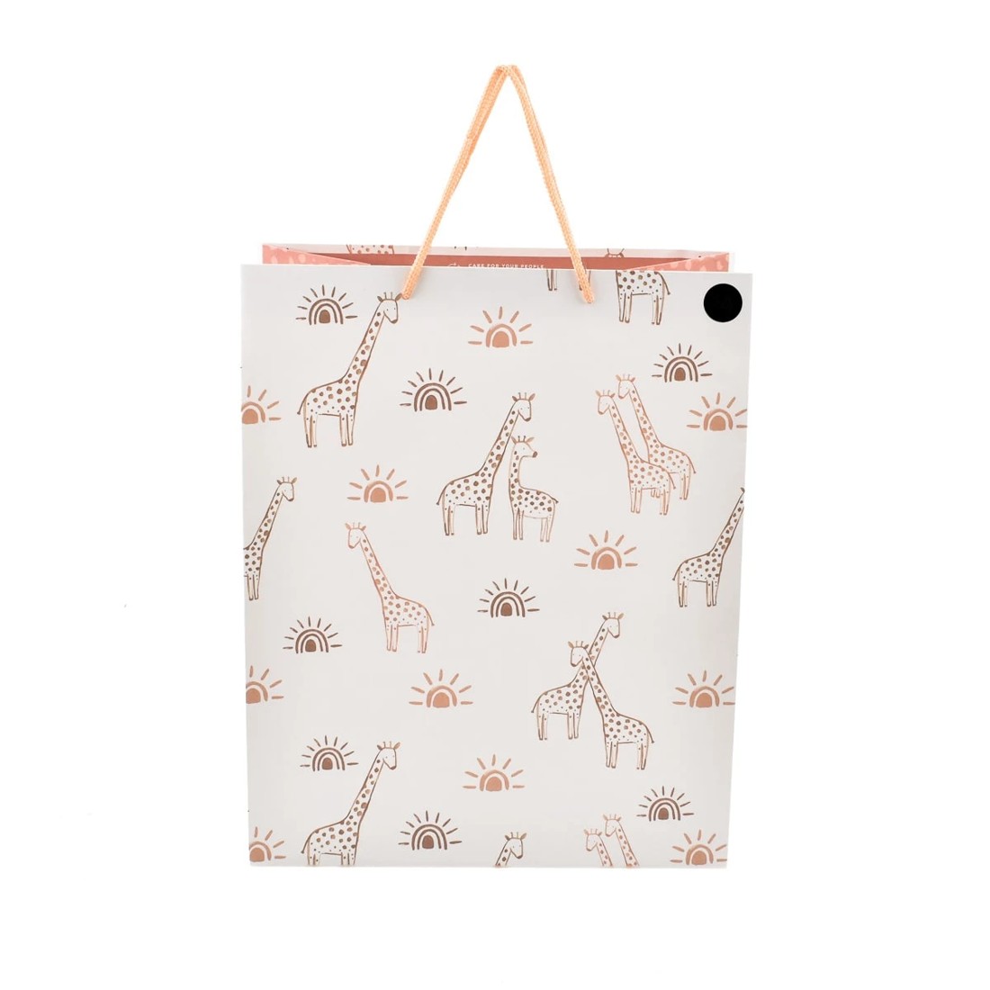 2 Hallmark Large Gift Bag - Baby Giraffes, 2 of 3