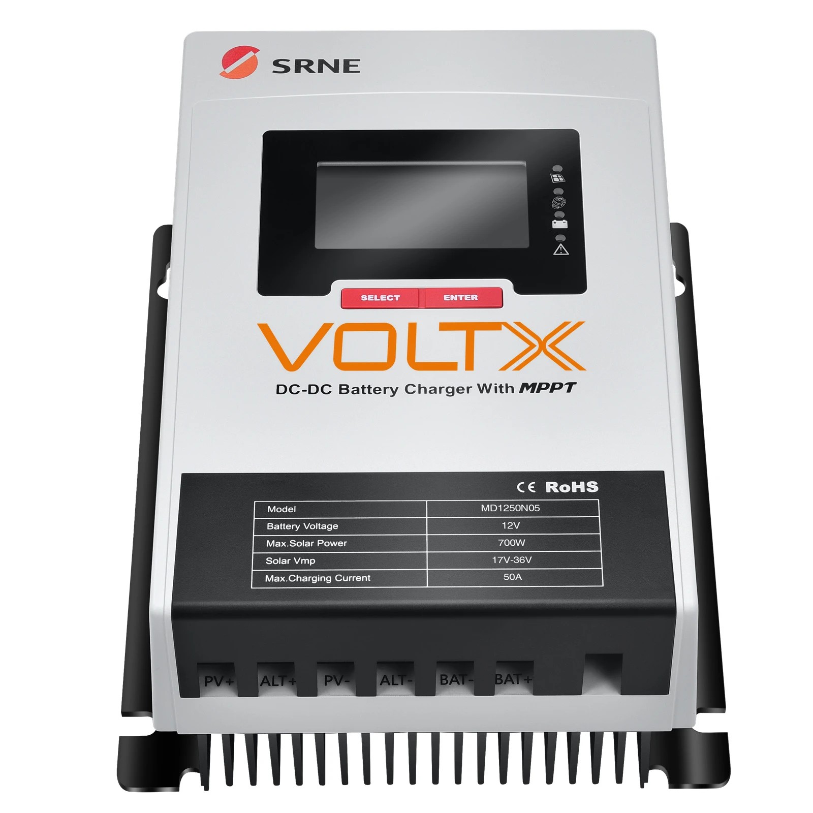 9 12V 50A DC-DC Charger MPPT Solar Controller Bluetooth for RV Ute 4WD Camper, 9 of 10