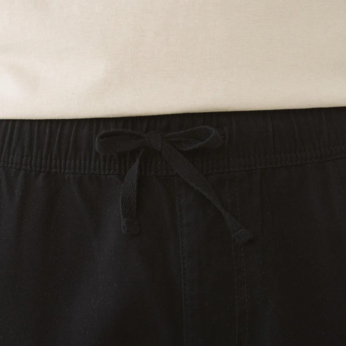 5 Elastic Waist Cargo Shorts BLACK, 5 of 7