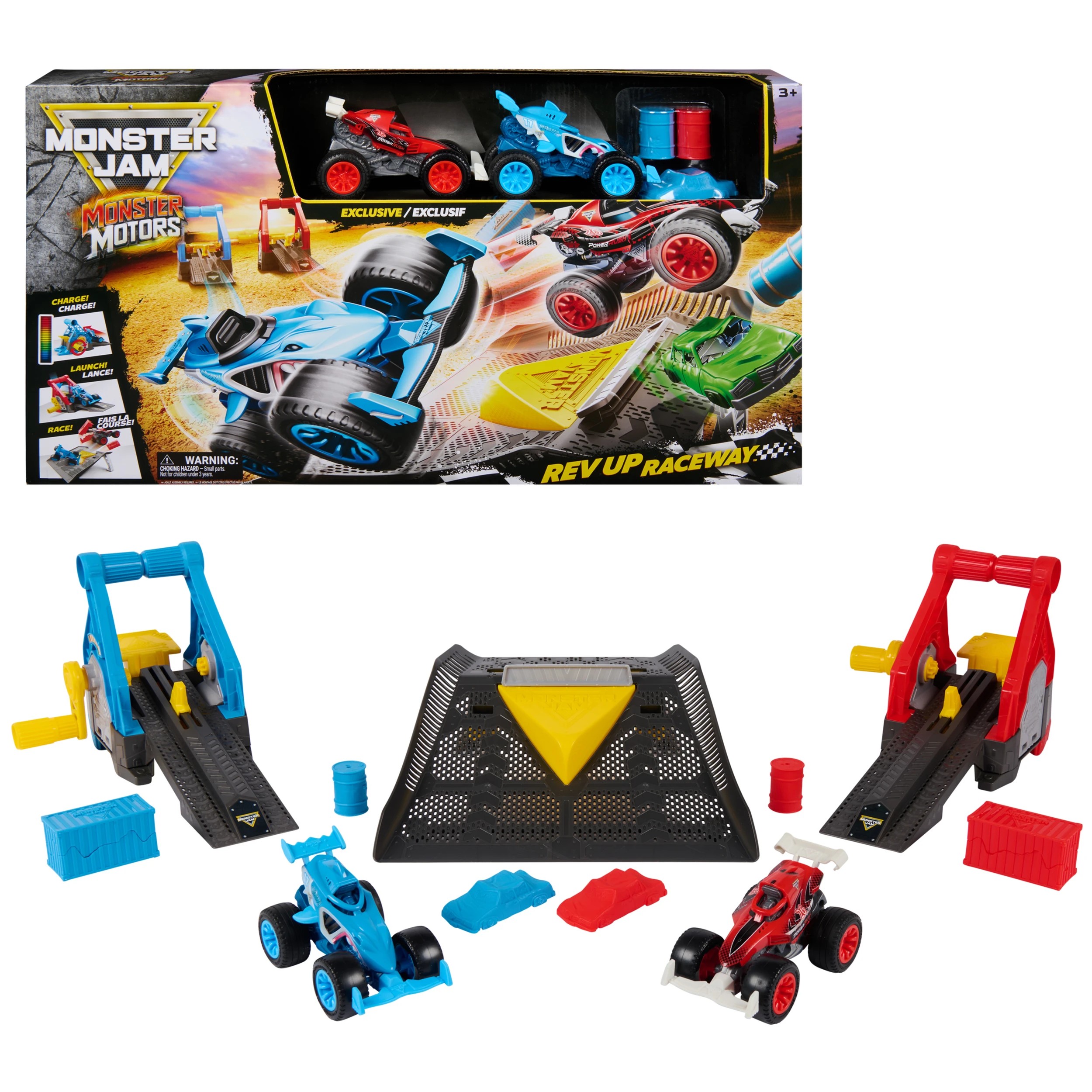 1 Monster Jam Monster Motors Race Playset, 1 of 9