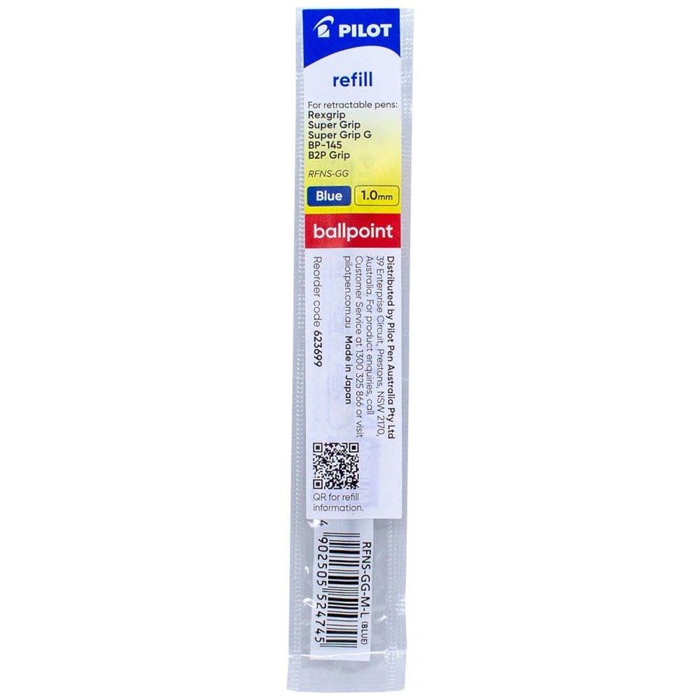 1 Pilot RFNS-GG-M-L Refill Blue Medium Ballpoint 1.0mm, 1 of 6