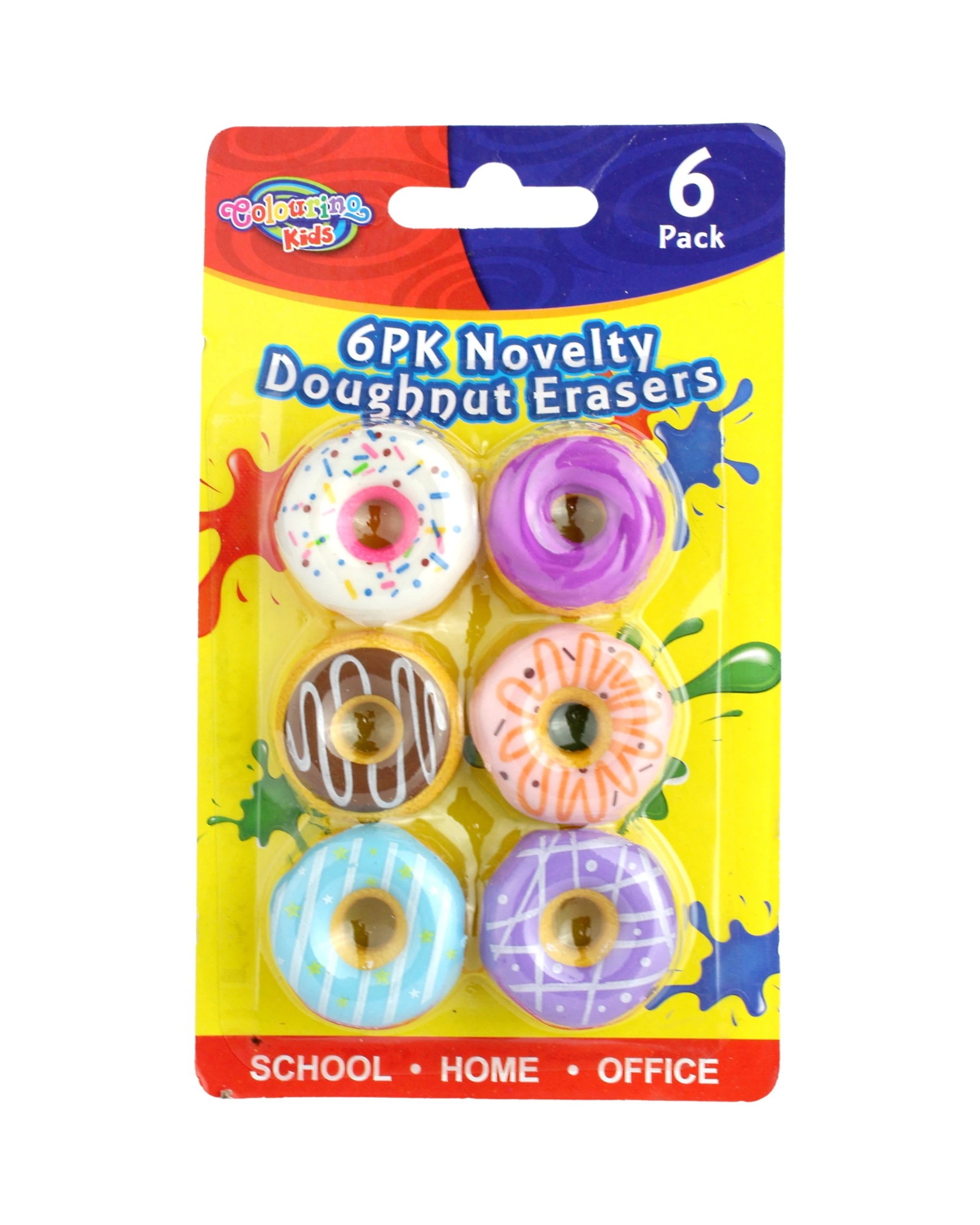 1 Durmaz Donut Erasers Pack of 6, 1 of 1