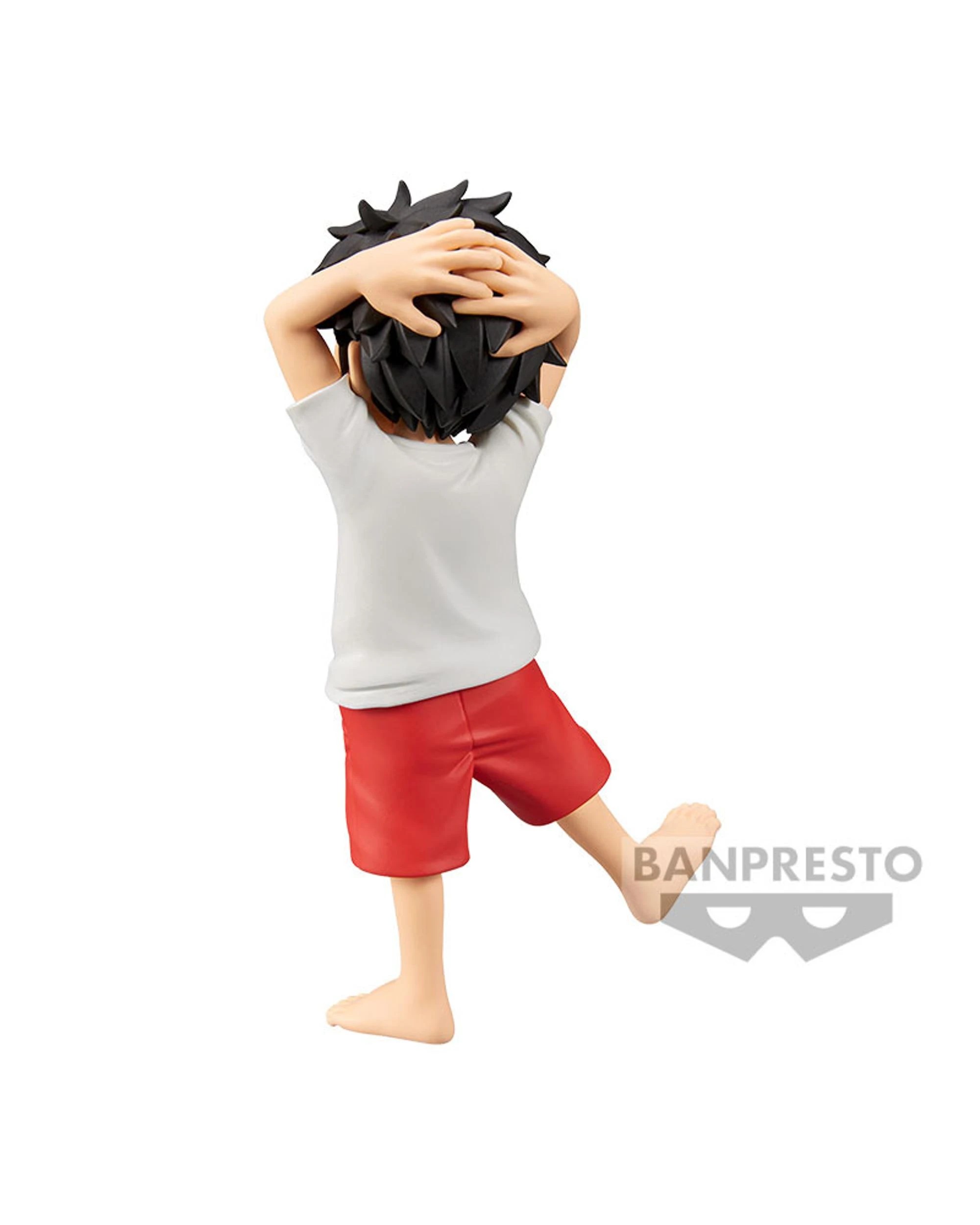 4 Banpresto DXF One Piece The Grandline Series Monkey D Luffy Child Figure, 4 of 5