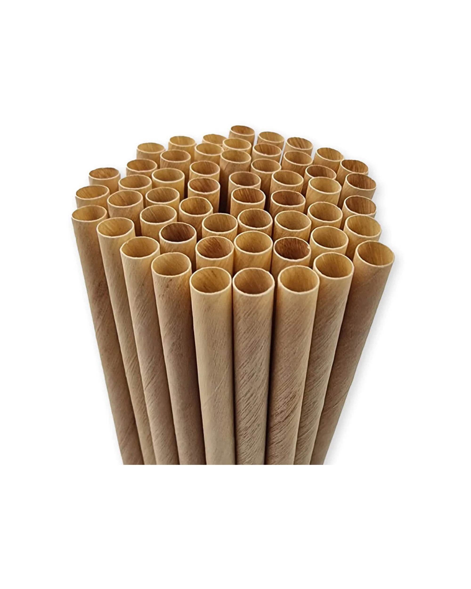 3 100pc Eco Soulife Disposable/compostable Biodegradable Wooden Drinking Straws
 - Natural, 3 of 5