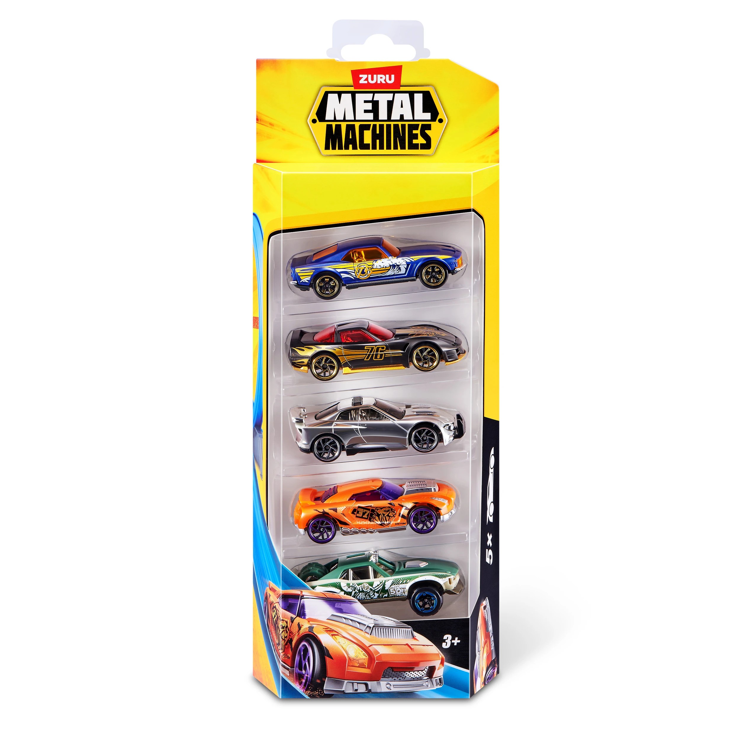 2 Metal Machines Ultimate Racing 5 Pack Vehicles, 2 of 9