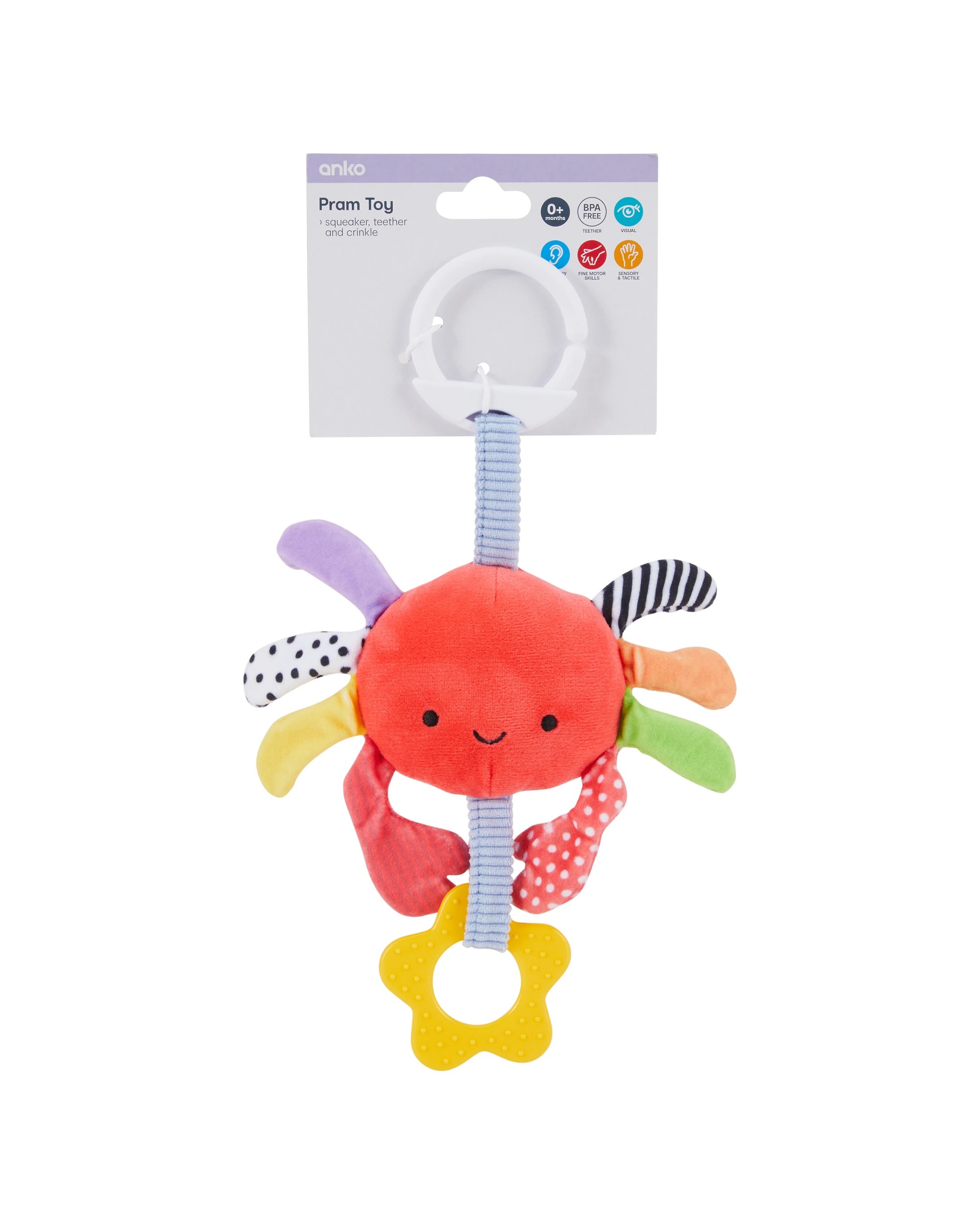 4 Pram Toy - Crab, 4 of 4