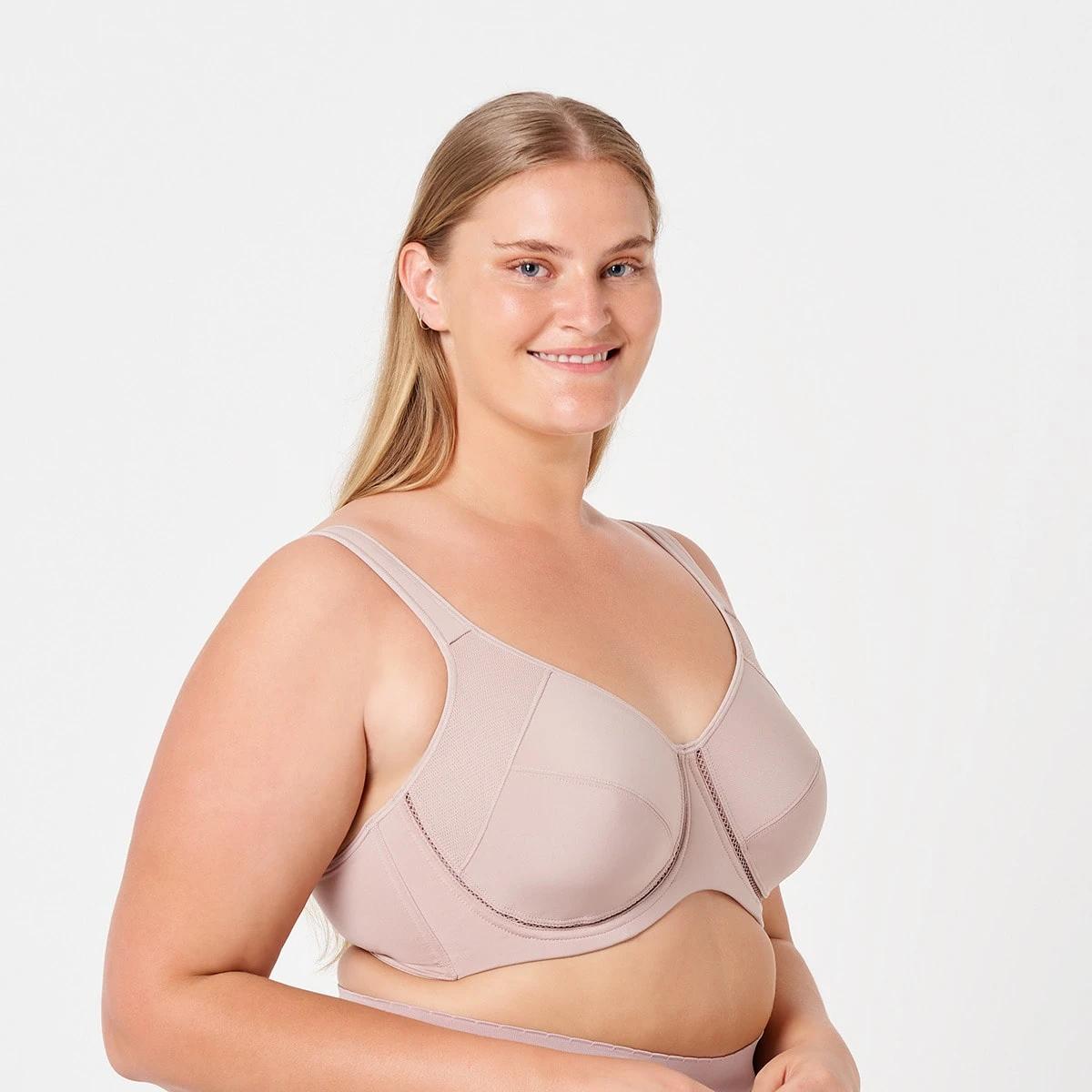 2 Full Figure Sports Underwire Soft Cup Bra SPHINX, 2 of 5