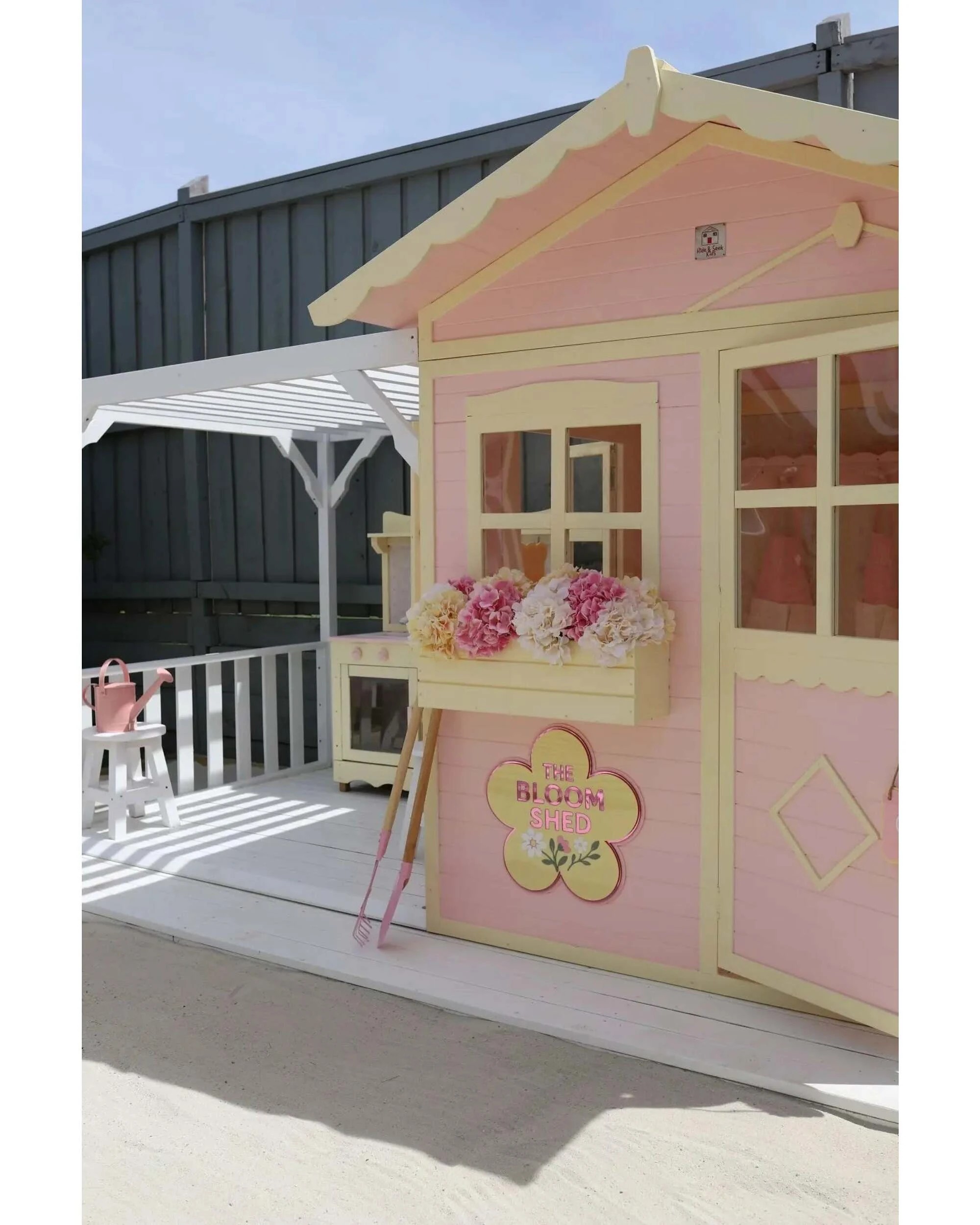 8 Hide & Seek Kids Herbie Cottage Cubby House, 8 of 8