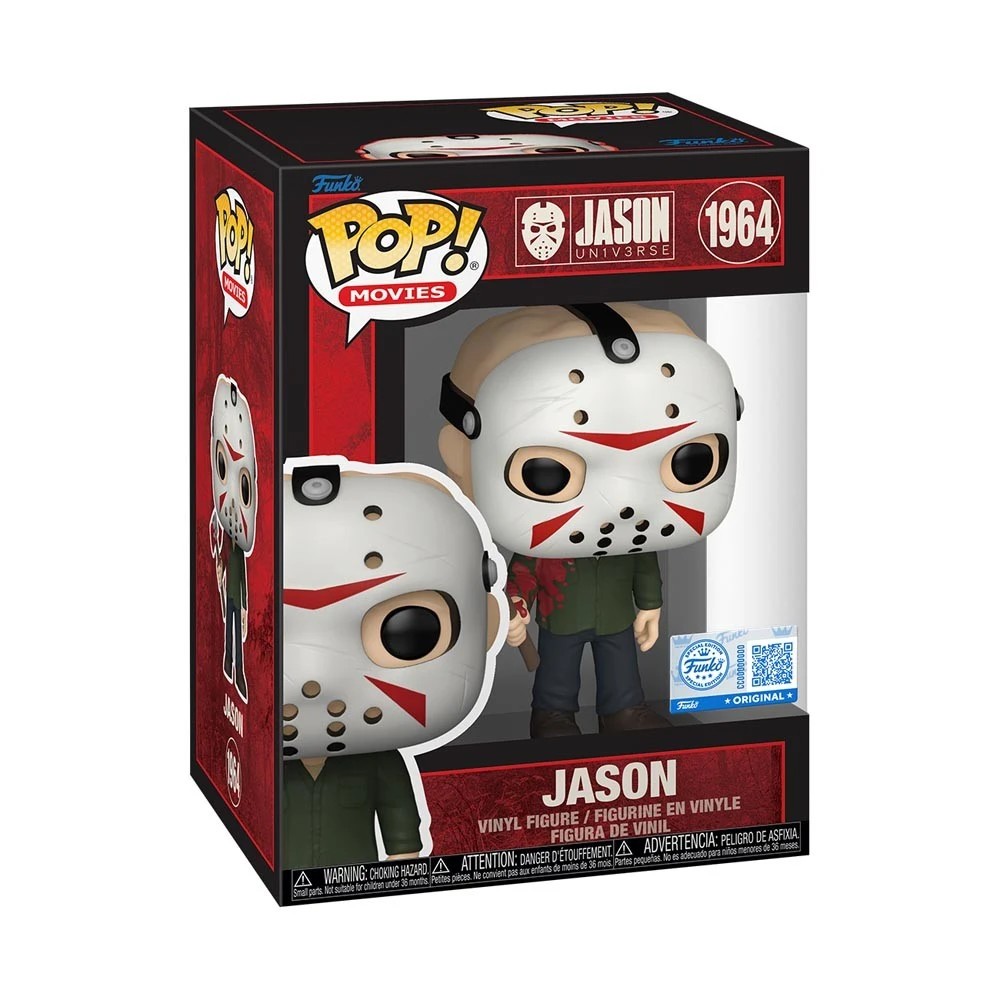 2 Friday the 13th - Jason with Axe Pop! Vinyl Figure, 2 of 2
