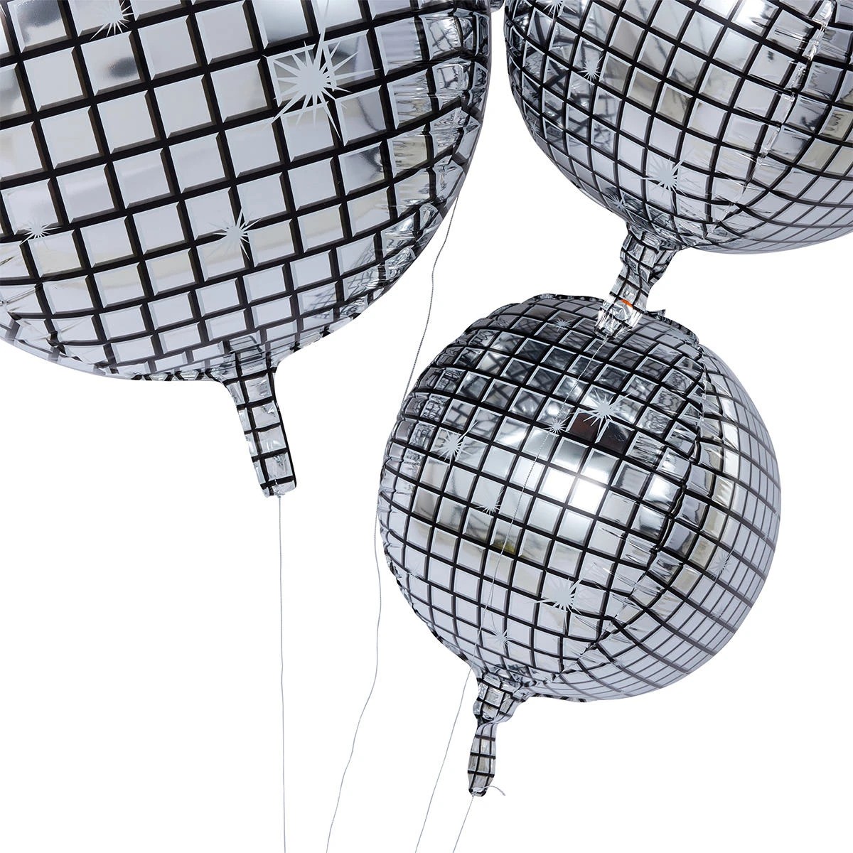 3 5 Pack Disco Foil Balloons, 3 of 6
