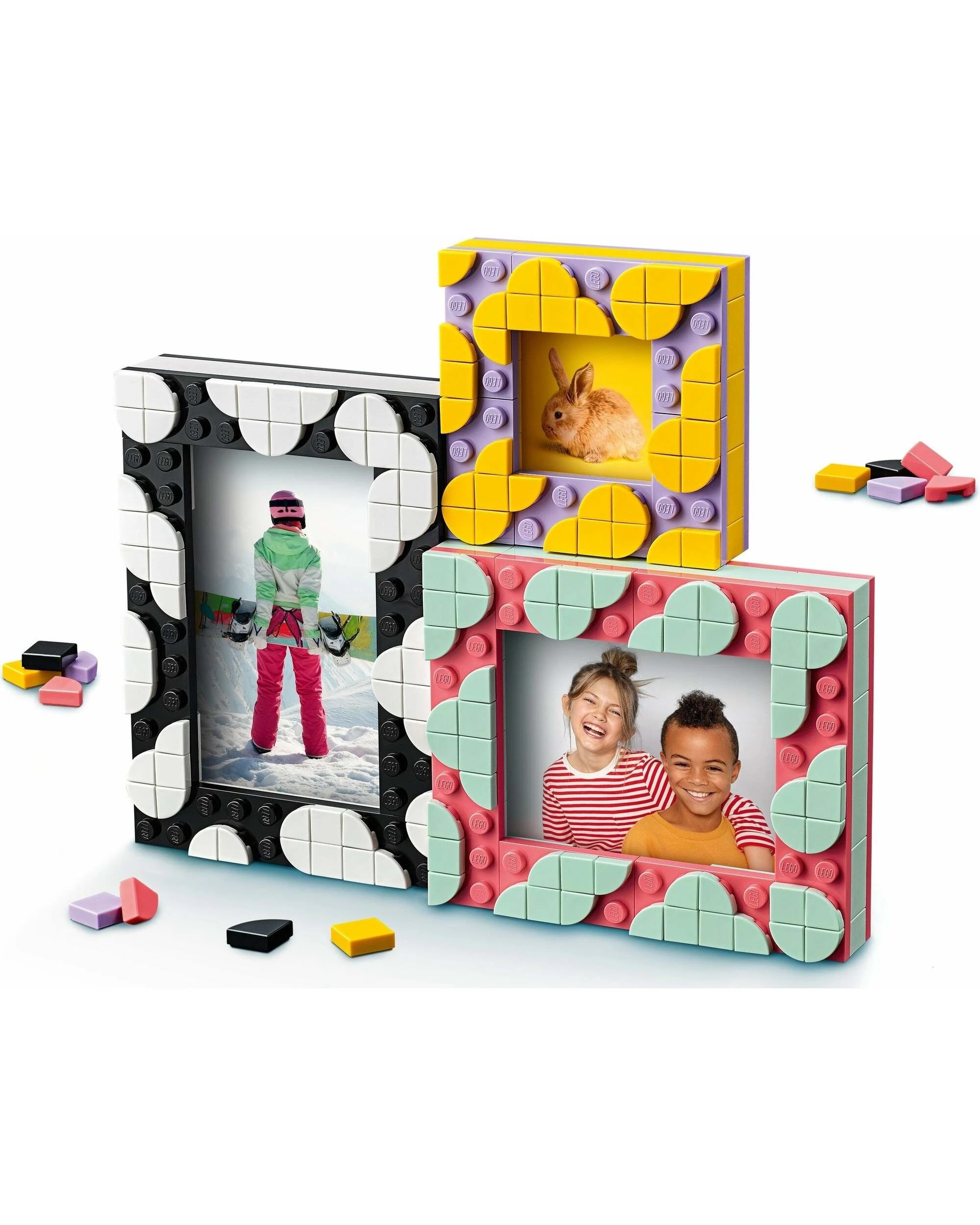 3 LEGO 41914 DOTS Creative Picture Frames Kit - DIY Photo Frame Set, 3 of 5