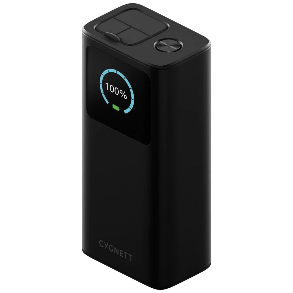 1 Cygnett Chargeup Titan 30,000mAh LCD Powerbank Black, 1 of 5
