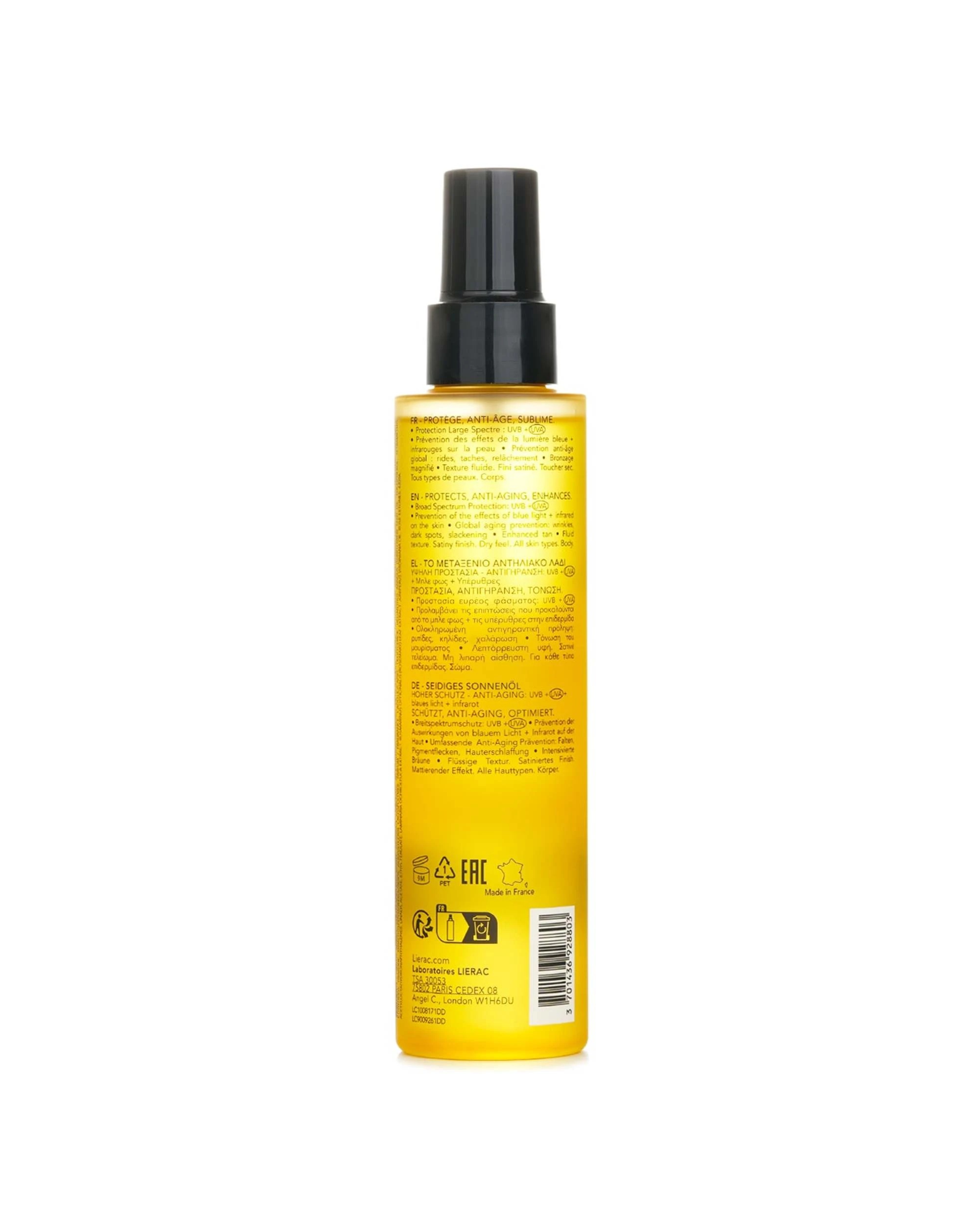 3 Lierac Sunissime The Silky Sun Oil Body SPF 50  150ml, 3 of 3