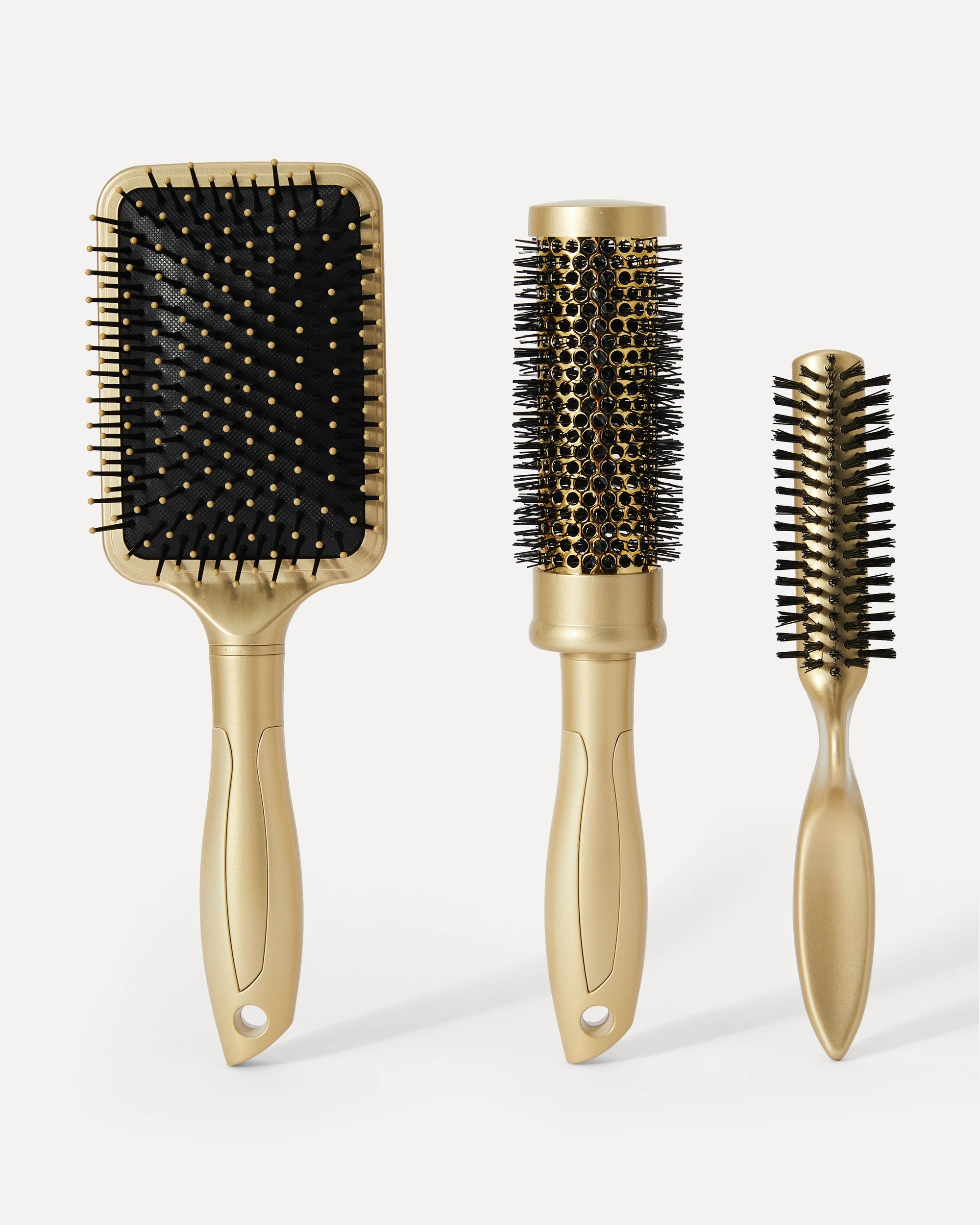 1 OXX Beauty 3 Piece Hair Goals Hair Brush Set, 1 of 6