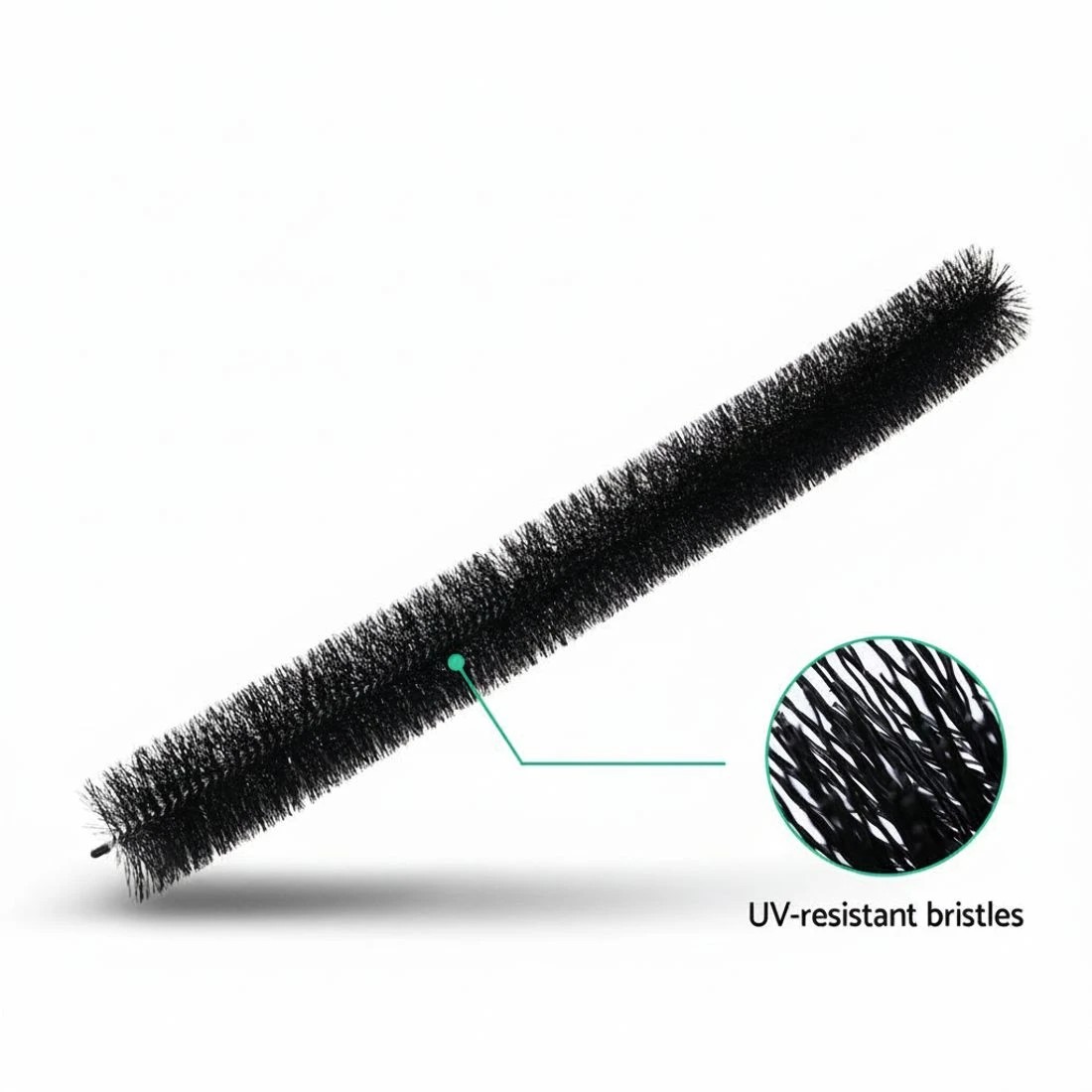 6 Gardeon Gutter Guard Brush 32M 92X10cm - Black, 6 of 7