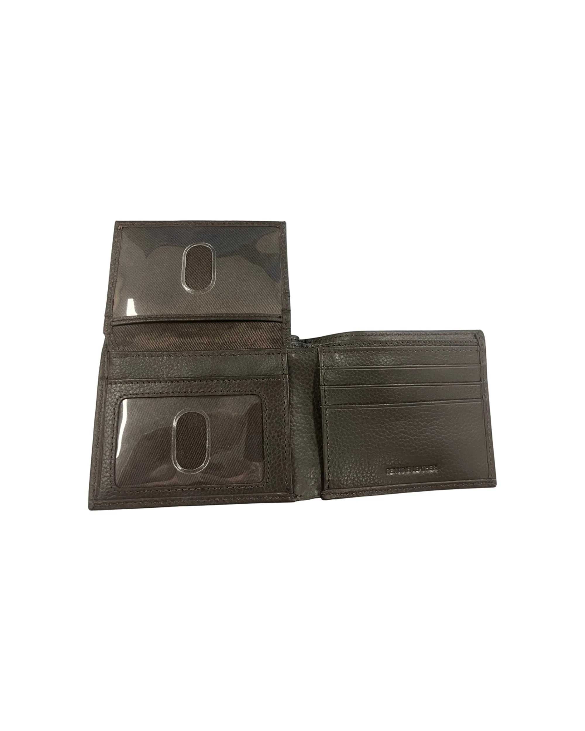 2 John Deere Bi-Fold Wallet Pebble Grain Leather Officially Licensed Mens - Multi, 2 of 4