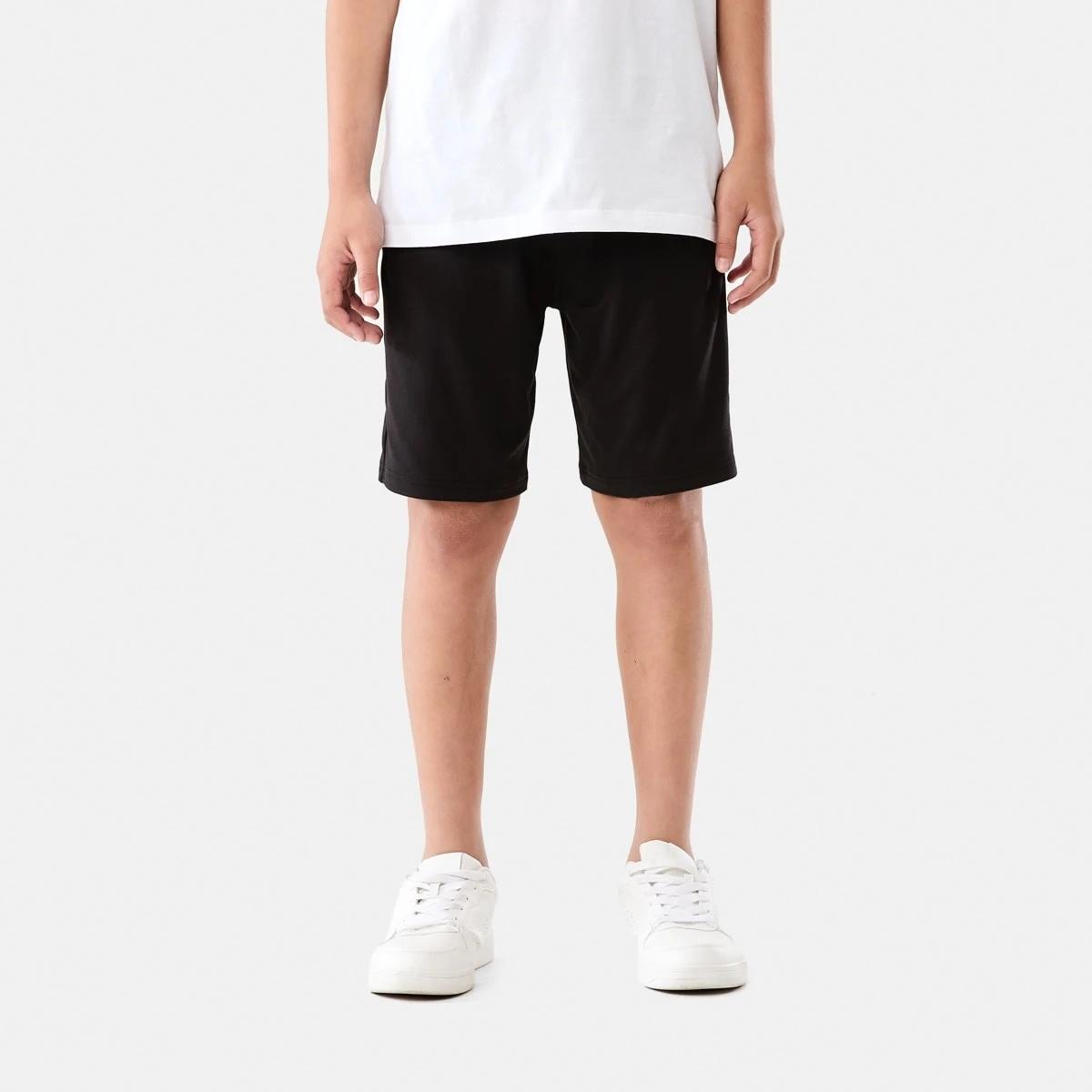 1 Active Kids Knit Shorts BLACK, 1 of 6