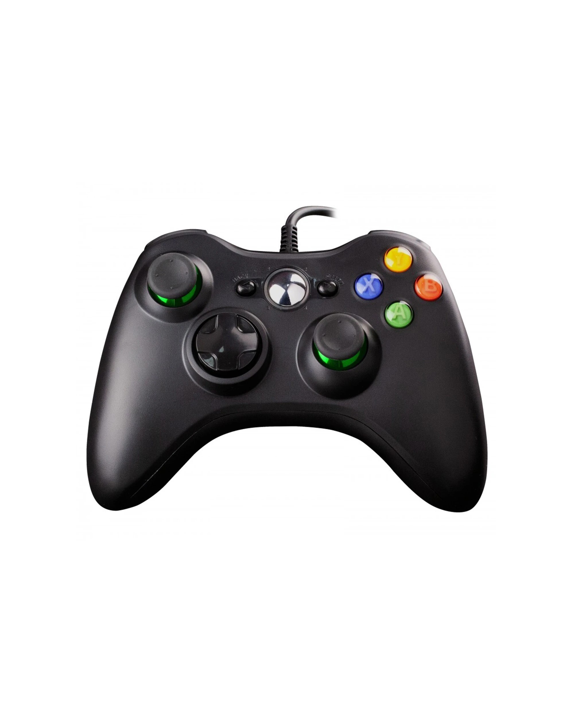 1 Laser Wired Usb-a Gaming Controller 2.5m Cable Black For Pc Computer Laptop, 1 of 8