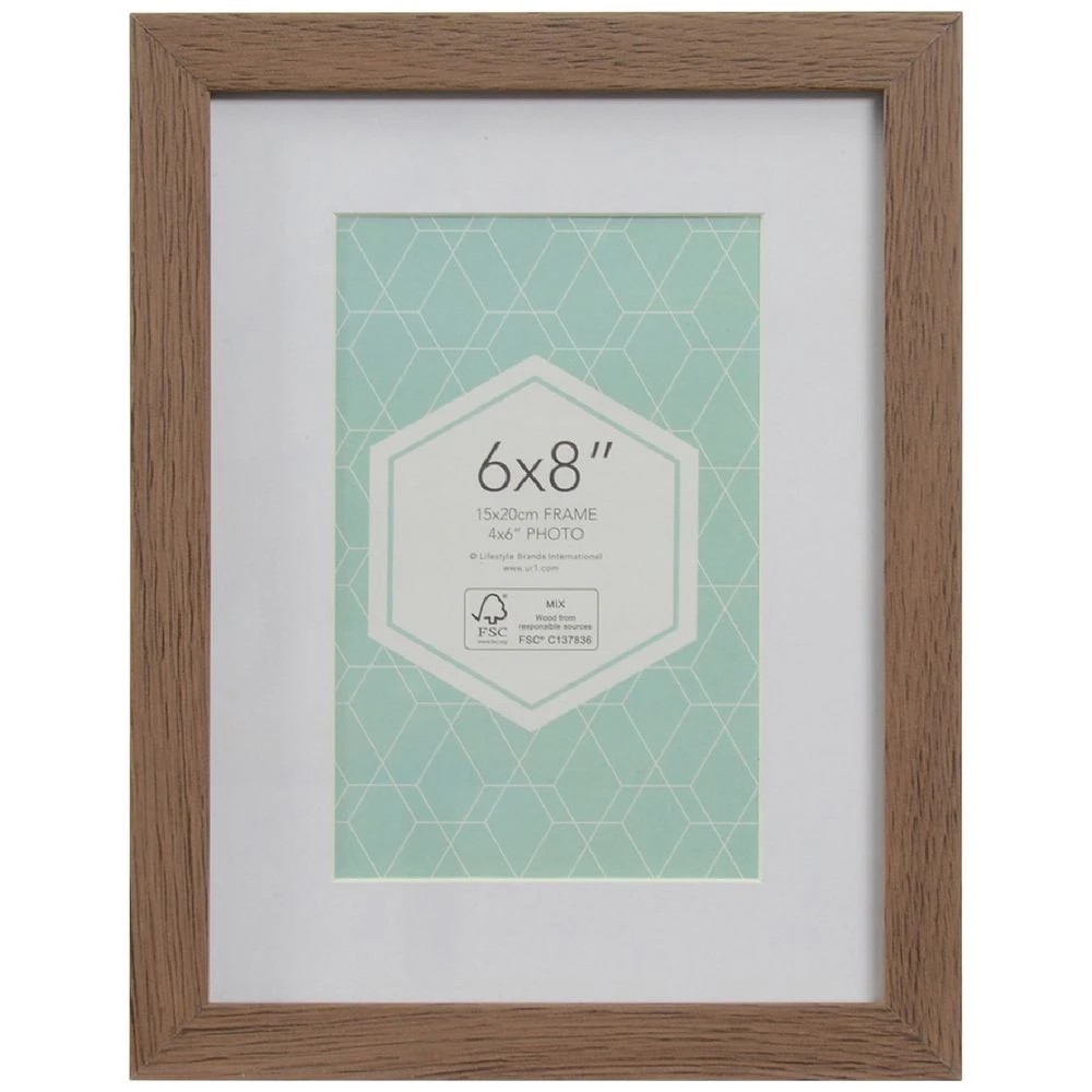 1 Promenade 6X8" Frame Brown, 1 of 6