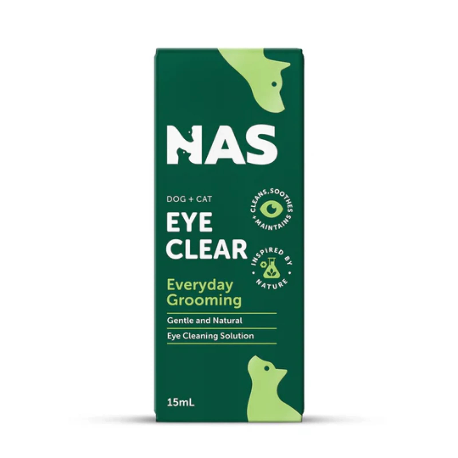 1 Natural Animal Solutions Eye Clear For Dogs And Cats  15ml, 1 of 2