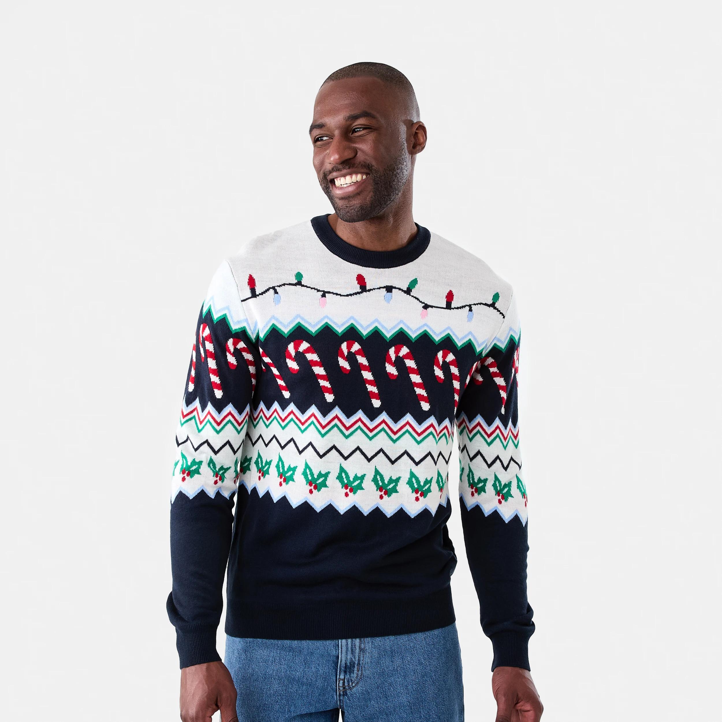 1 Christmas Sweater Nvy Swter, 1 of 7