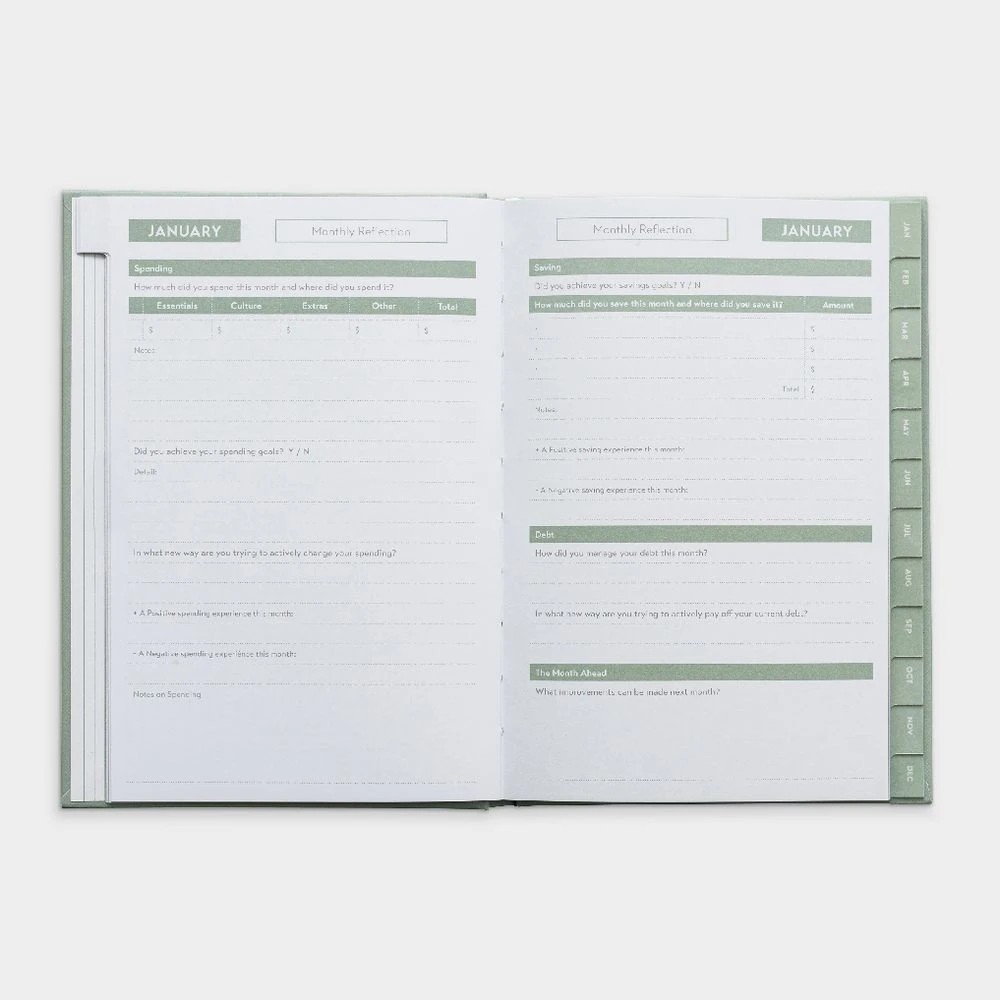 7 Otto A5 Undated Budget Planner, 7 of 8