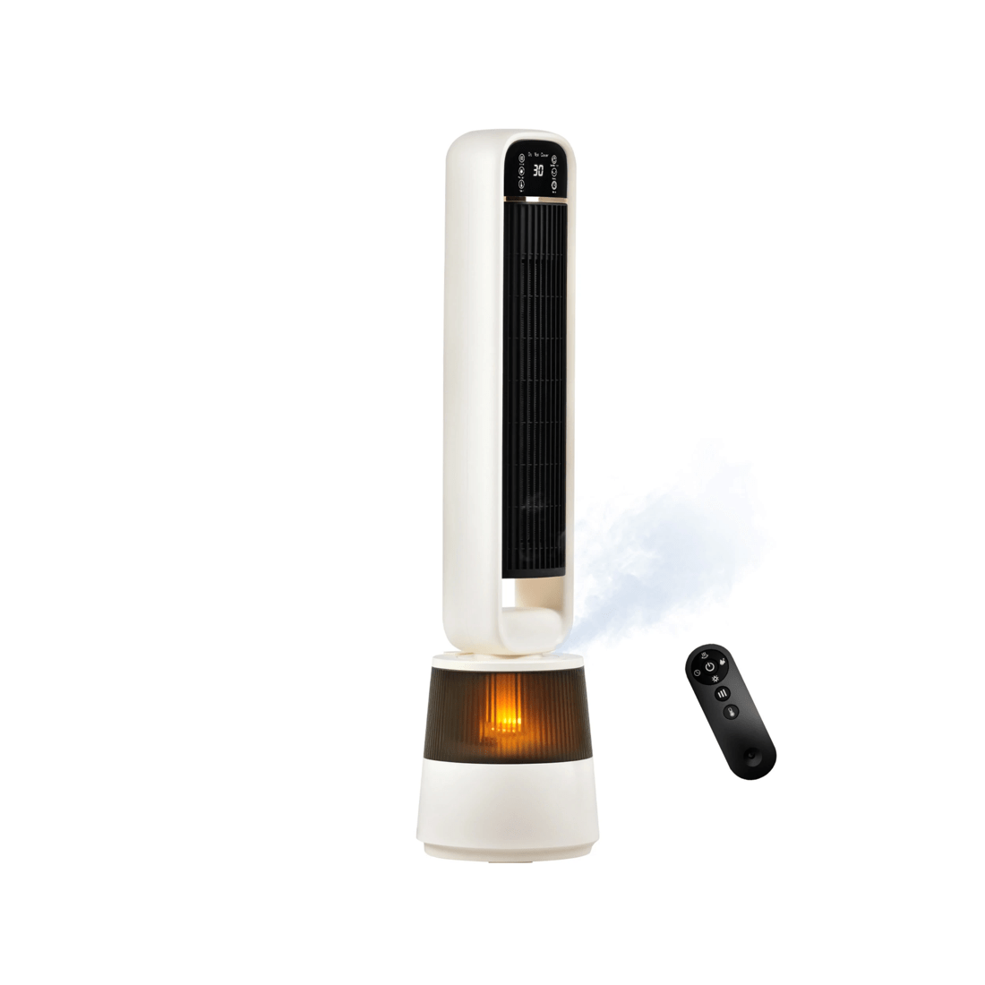 1 Advwin Ceramic Electric Heater With Humidifier
 - White, 1 of 9