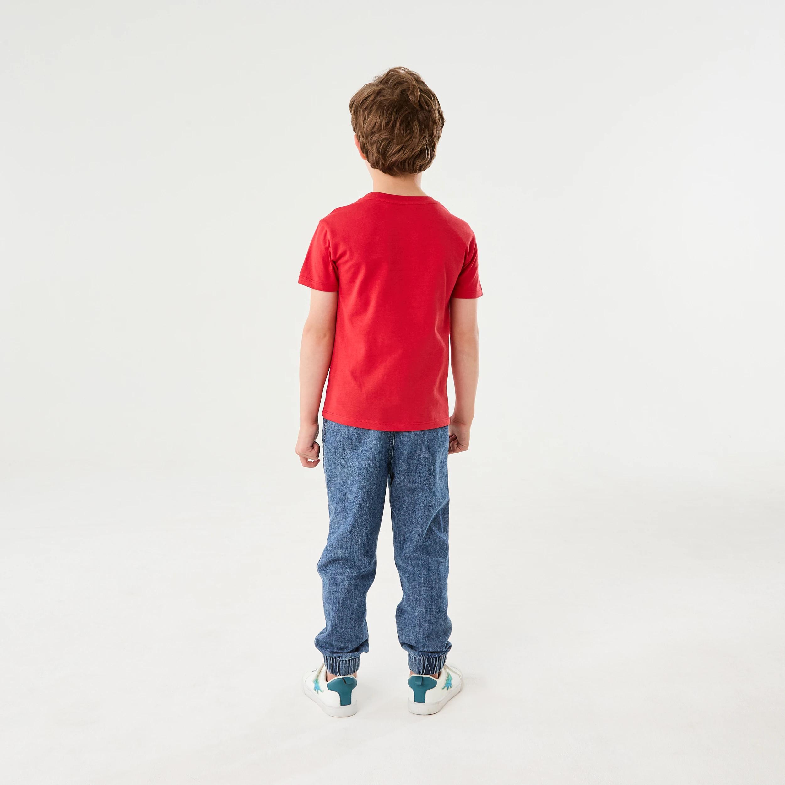 6 Chest Print T-shirt AWESOME VARISTY RED, 6 of 6