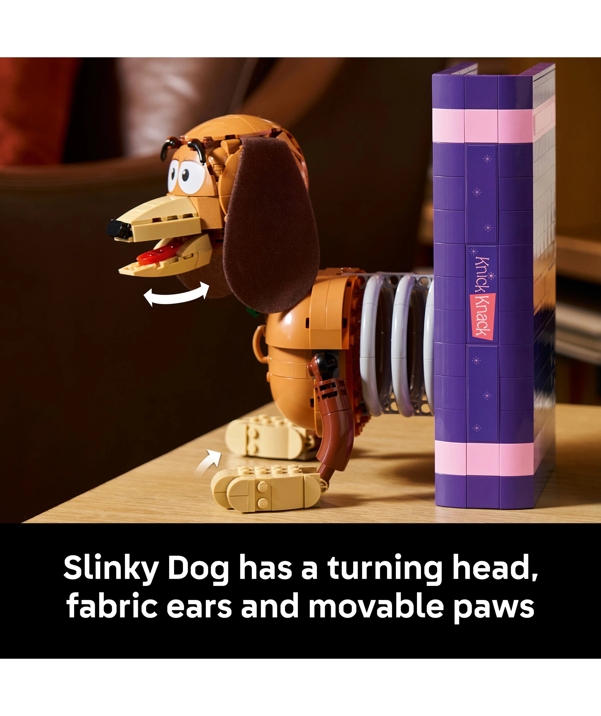 5 LEGO Disney Pixar Toy Story Slinky Dog Bookends 43301, 5 of 10