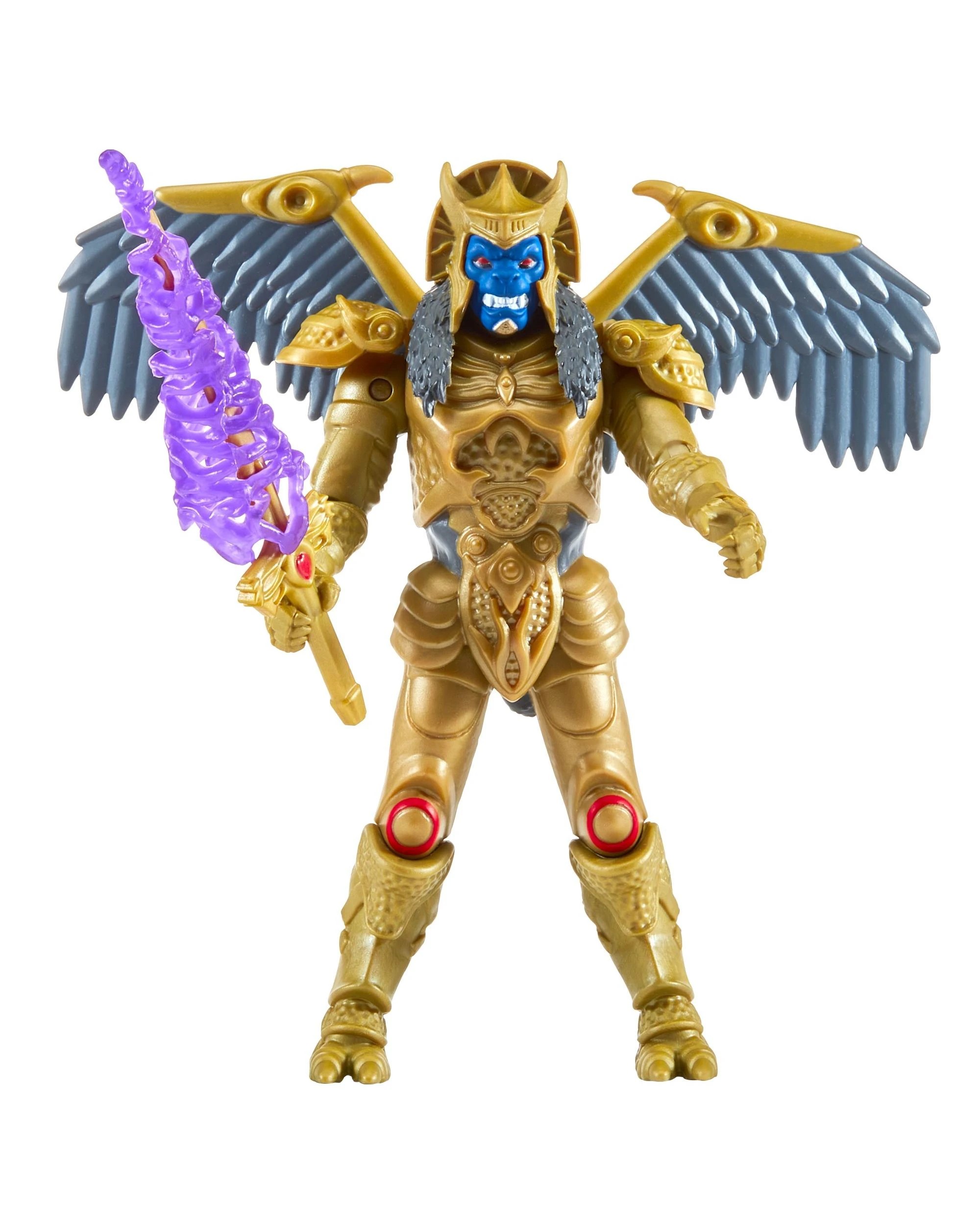4 Mighty Morphin Power Rangers Re-Ignition Wing Flappin Goldar Action Figure, 4 of 9