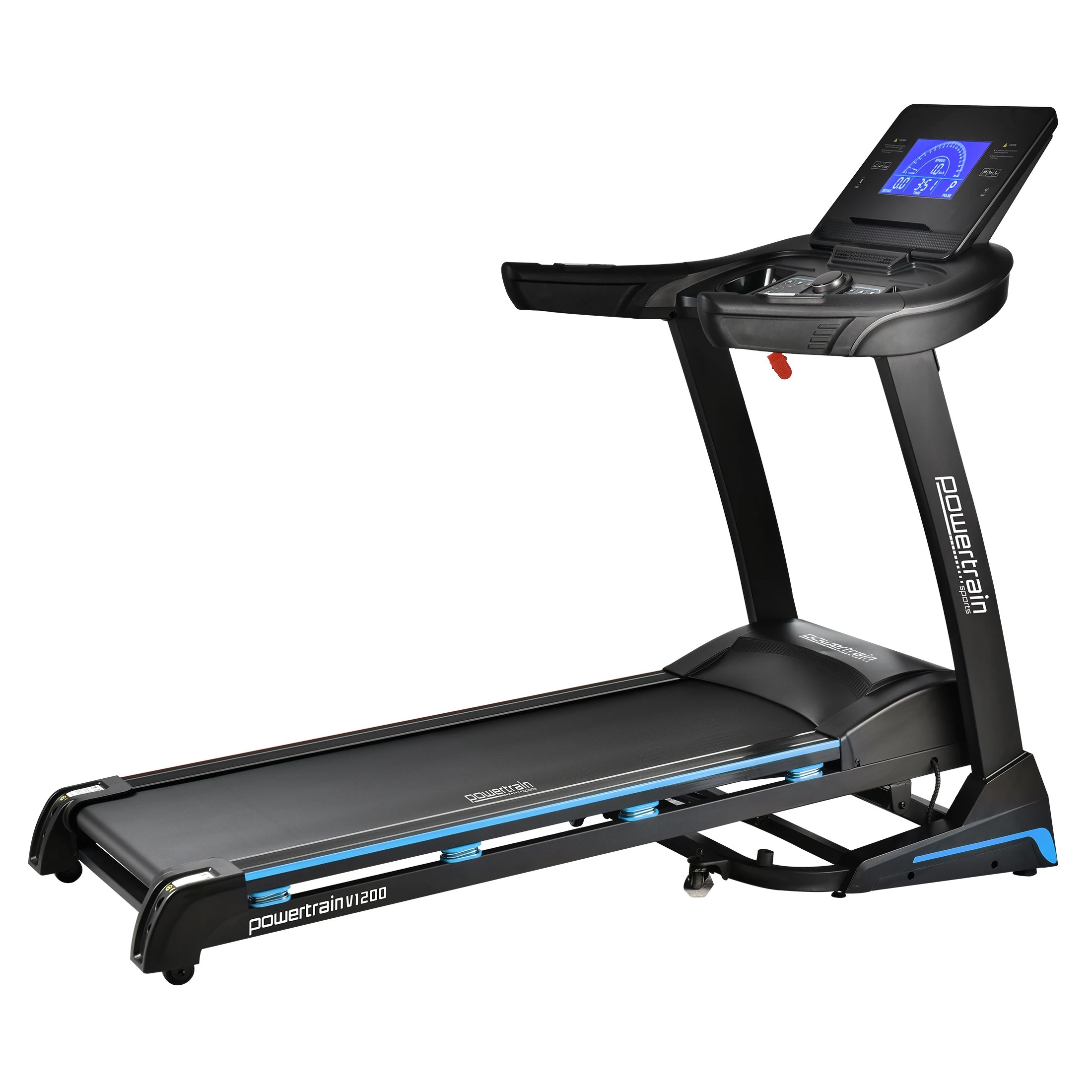 10 Powertrain V1200 Treadmill with Shock-Absorbing System Exercise Cardio Running Home Gym, 10 of 10