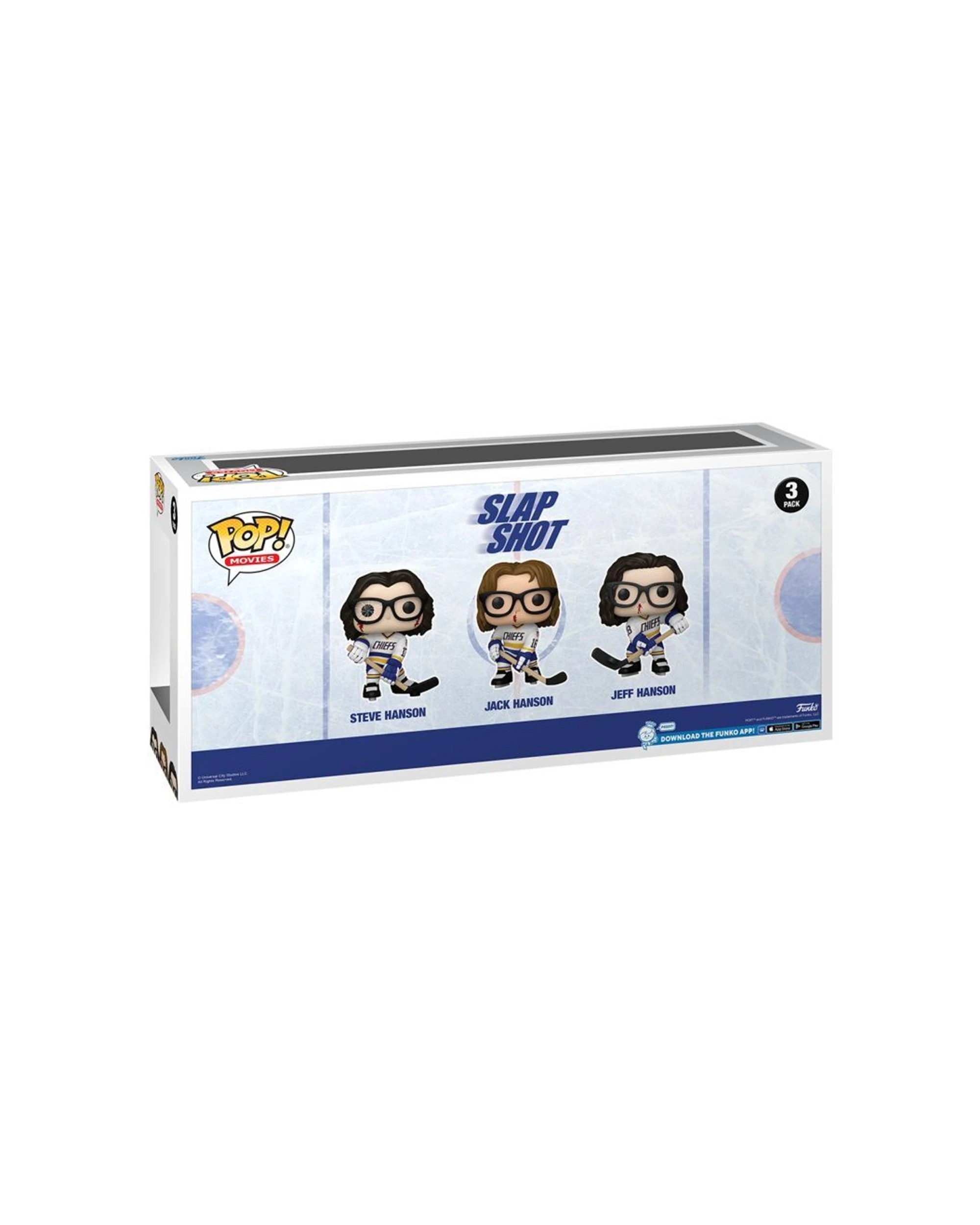 3 Funko 3Pc Funko Slap Shot The Hansons Pop Vinyl Kids Toy Figure Collectible Set - Multi, 3 of 3