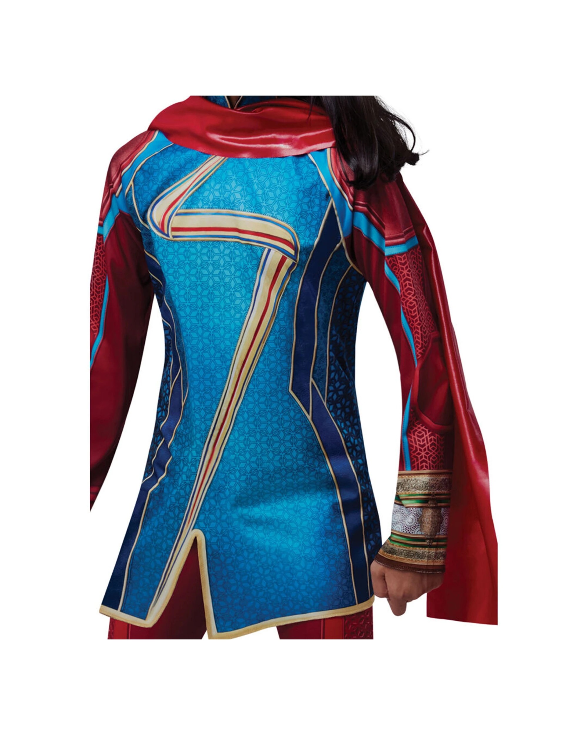 3 Marvel Ms Marvel Classic Girls Dress Up Costume - Red, 3 of 3