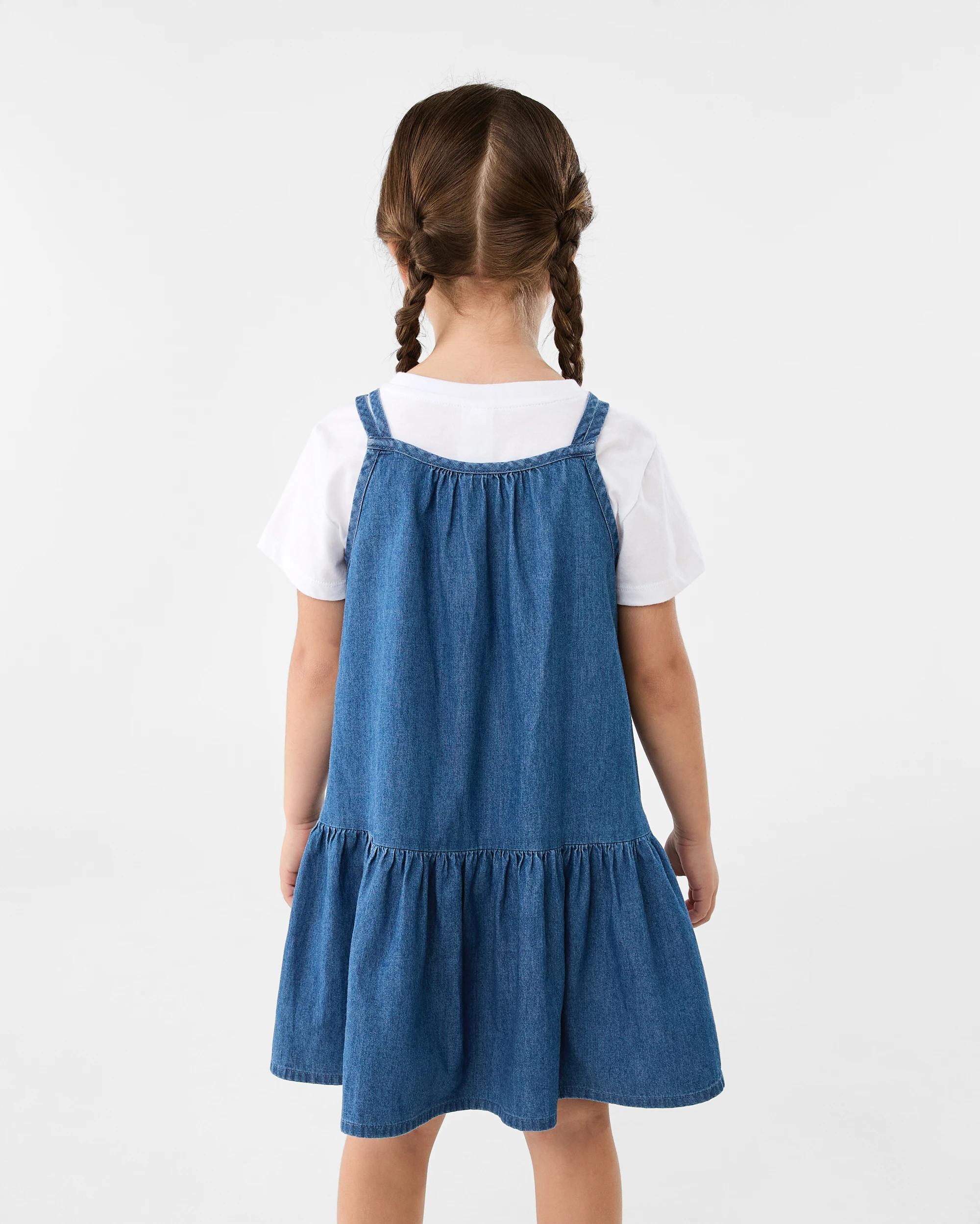 2 2 Piece Dress Set Chambray, 2 of 7