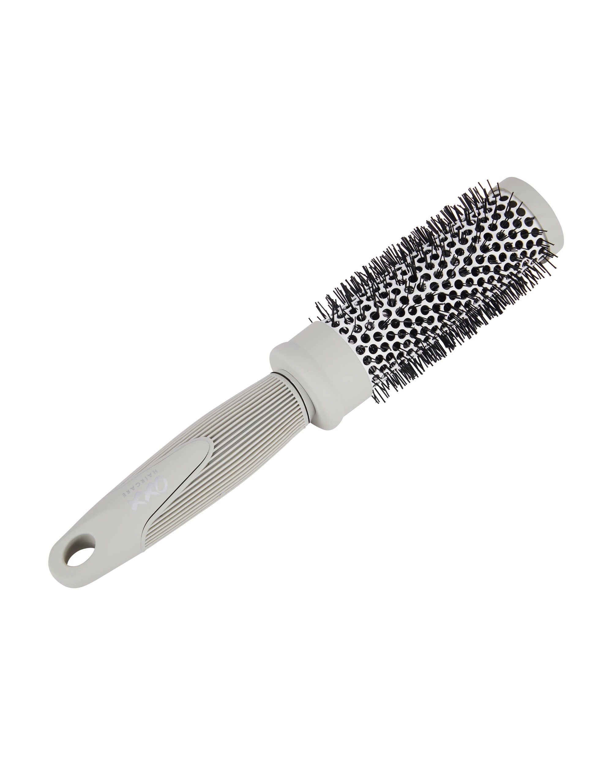 1 OXX Haircare Ceramic Round Barrel Brush - Grey, 1 of 4