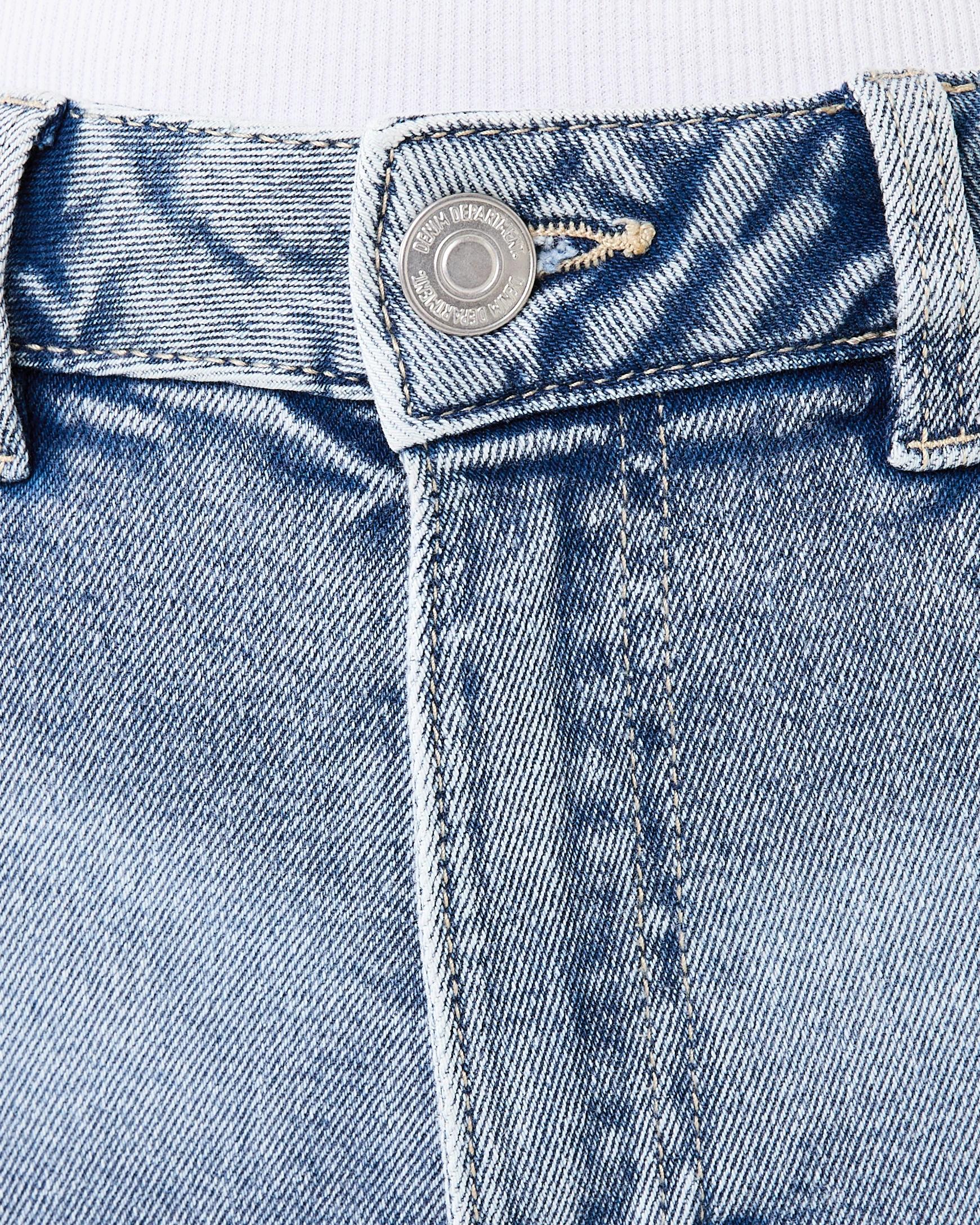5 Mum Jeans Mid Wash, 5 of 9