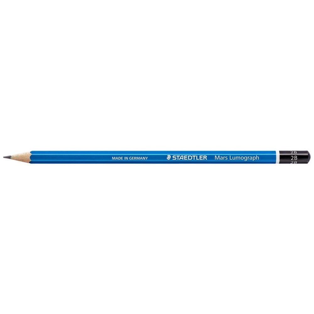 1 Staedtler Mars Lumograph Graphite Pencil 2B, 1 of 7