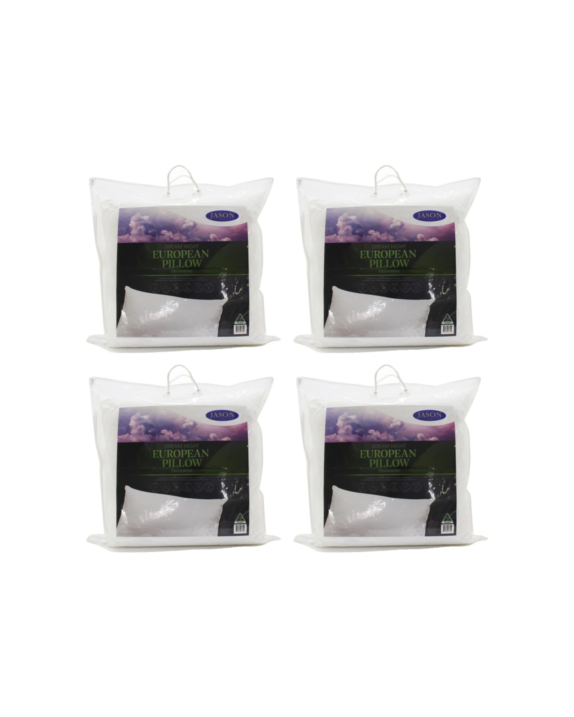 Picture Idea: Jason Dream Night European Pillow Low Allergenic Cotton Japara Cover