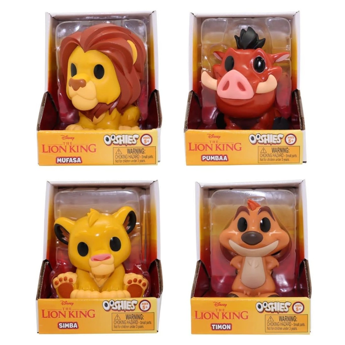 3 10cm Disney Ooshies Figure - Assorted, 3 of 6