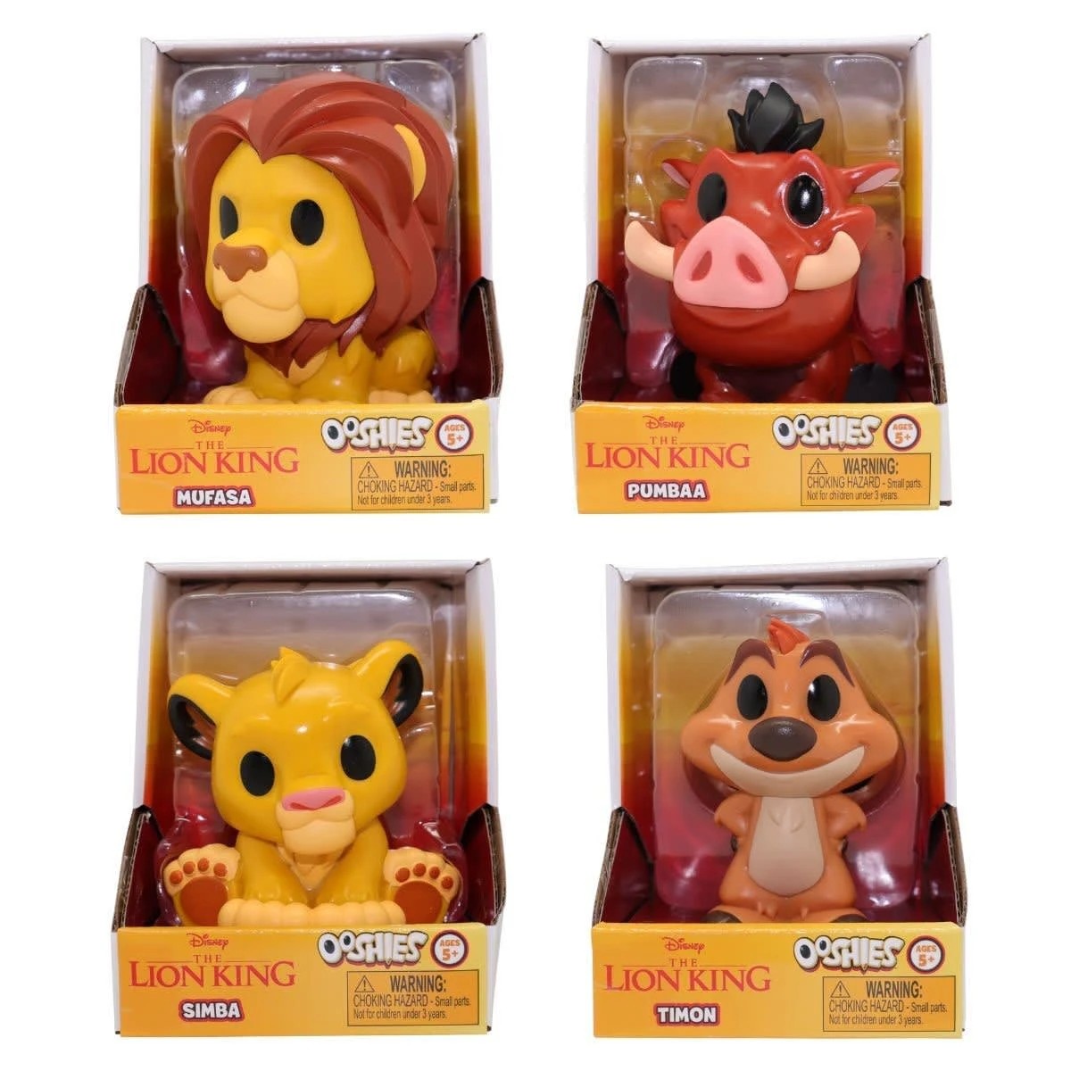 3 10cm Disney Ooshies Figure - Assorted, 3 of 6